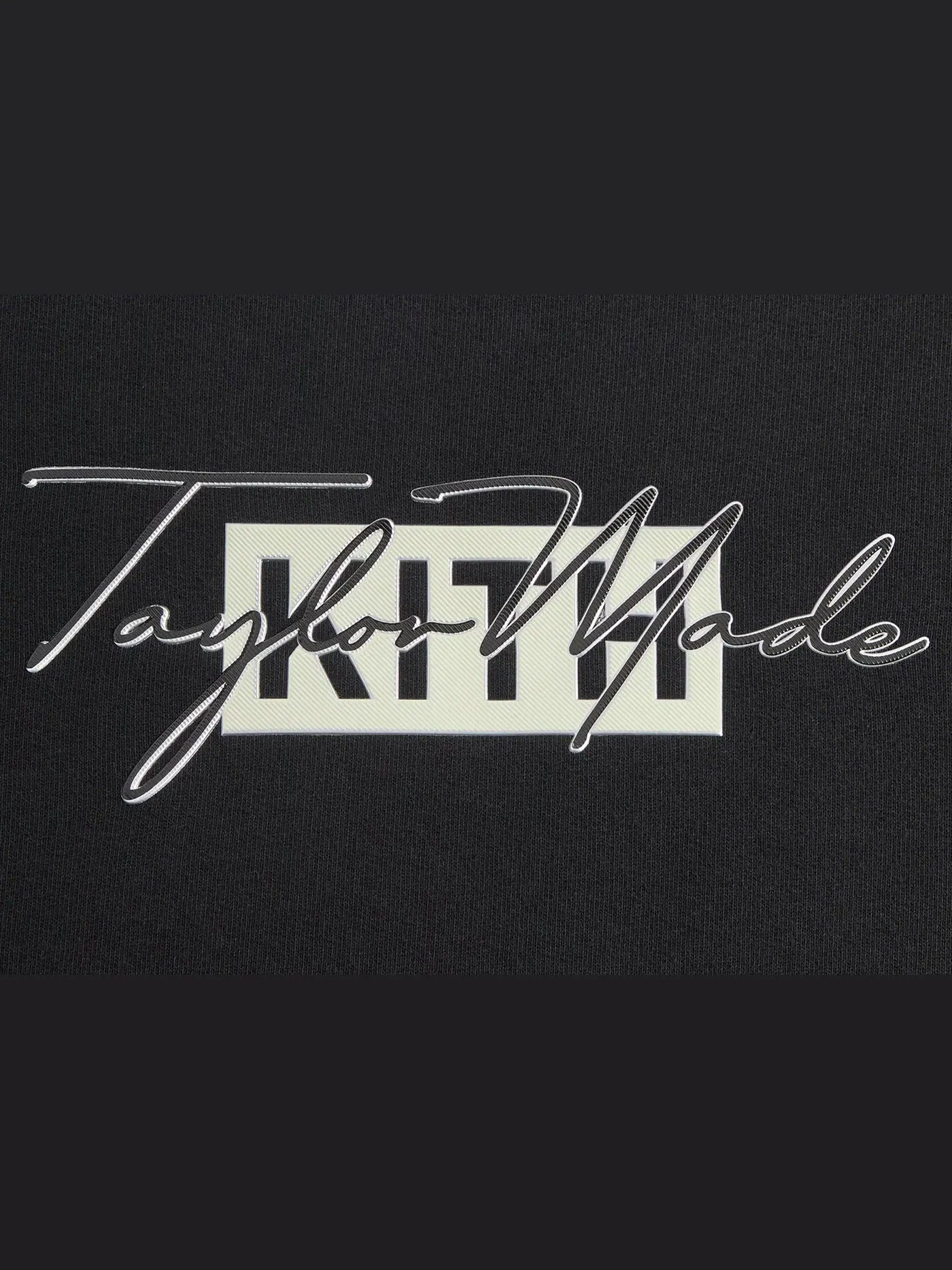 Мужской свитшот с принтом Script Nelson Kith — изображение 3 из 3, черный