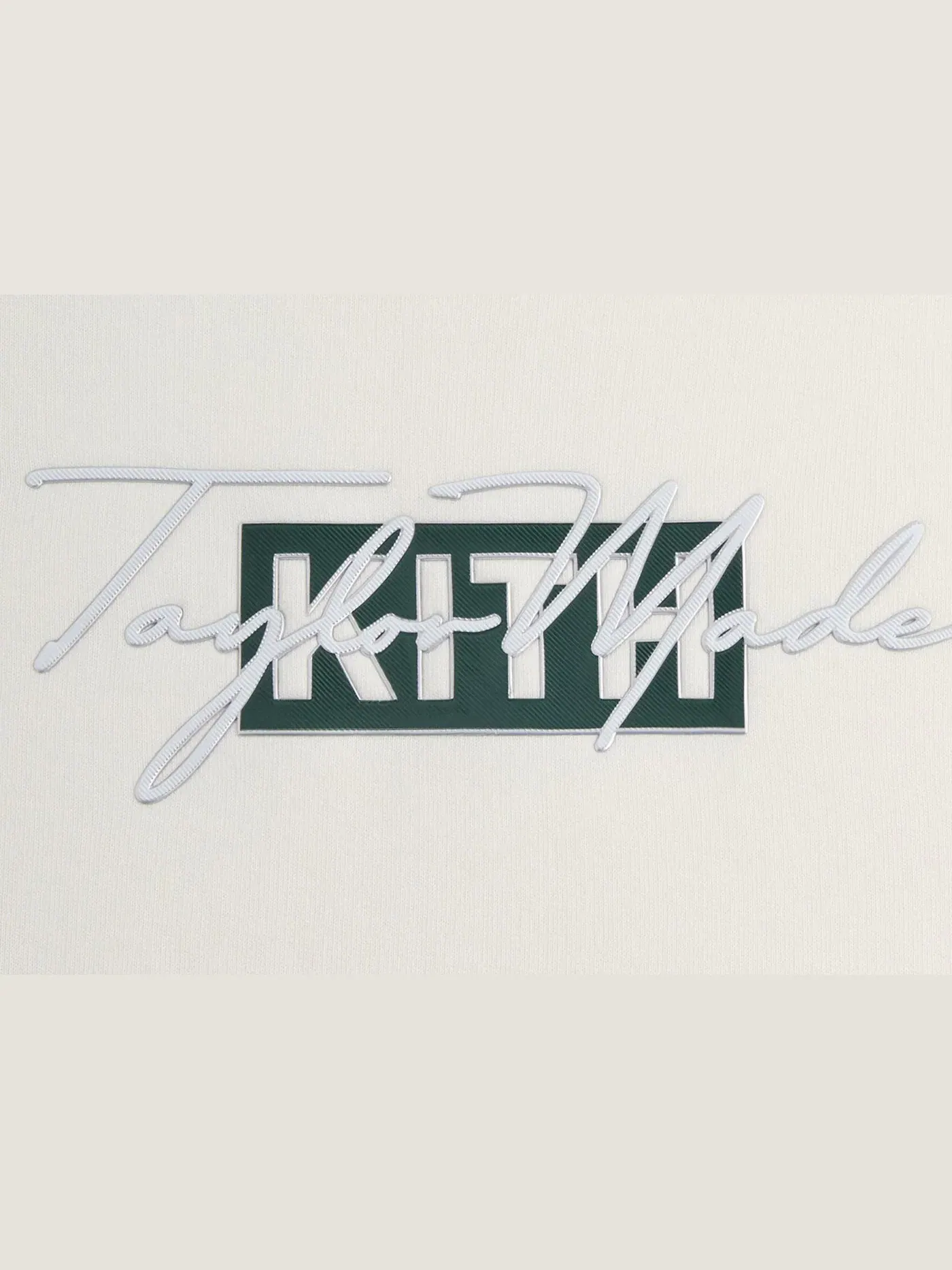 Мужской свитшот с длинным рукавом Script Nelson Kith, Silk — изображение 3 из 3