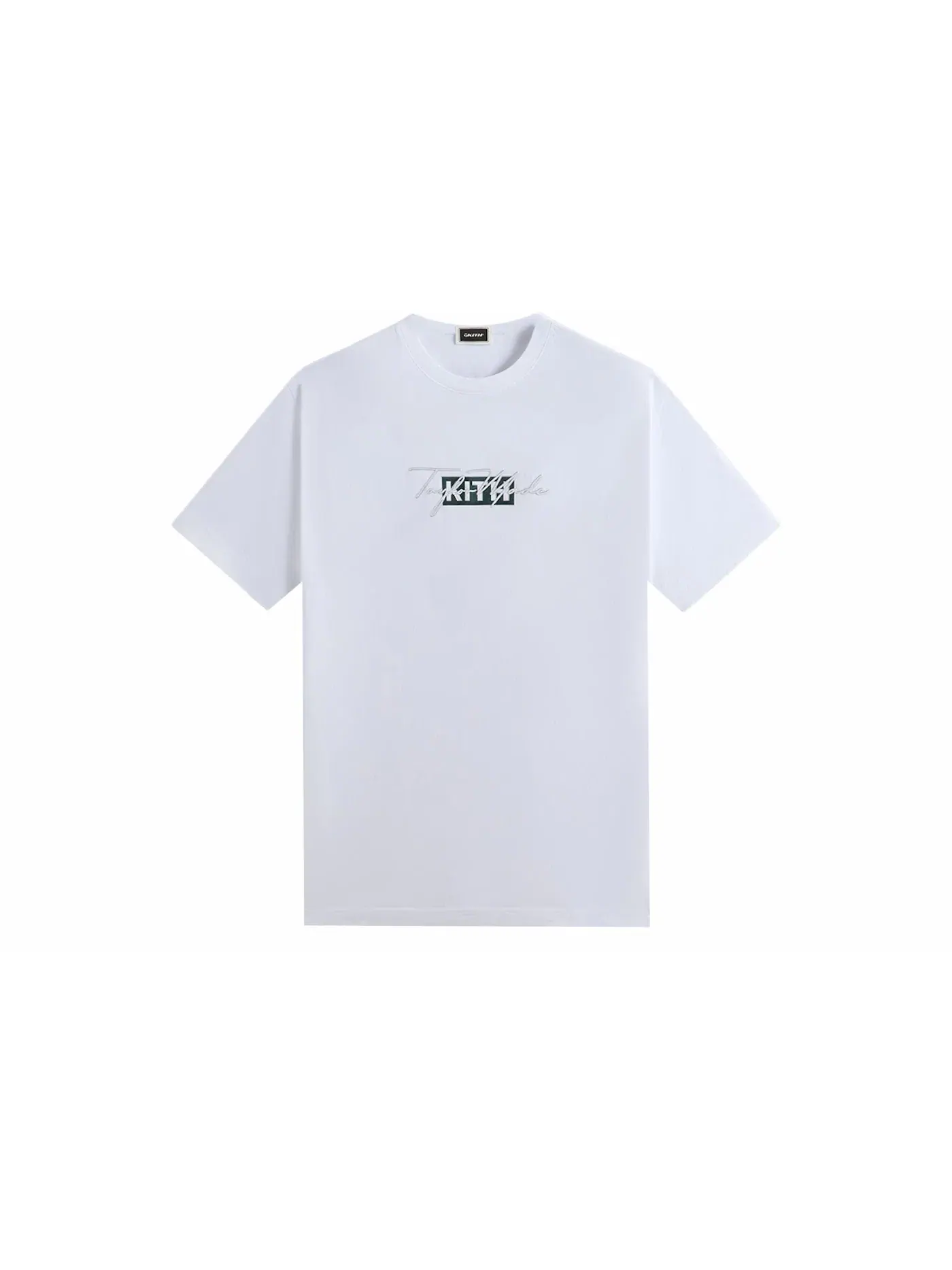 Мужская футболка с принтом Script Tee Kith — изображение 1 из 3, белый