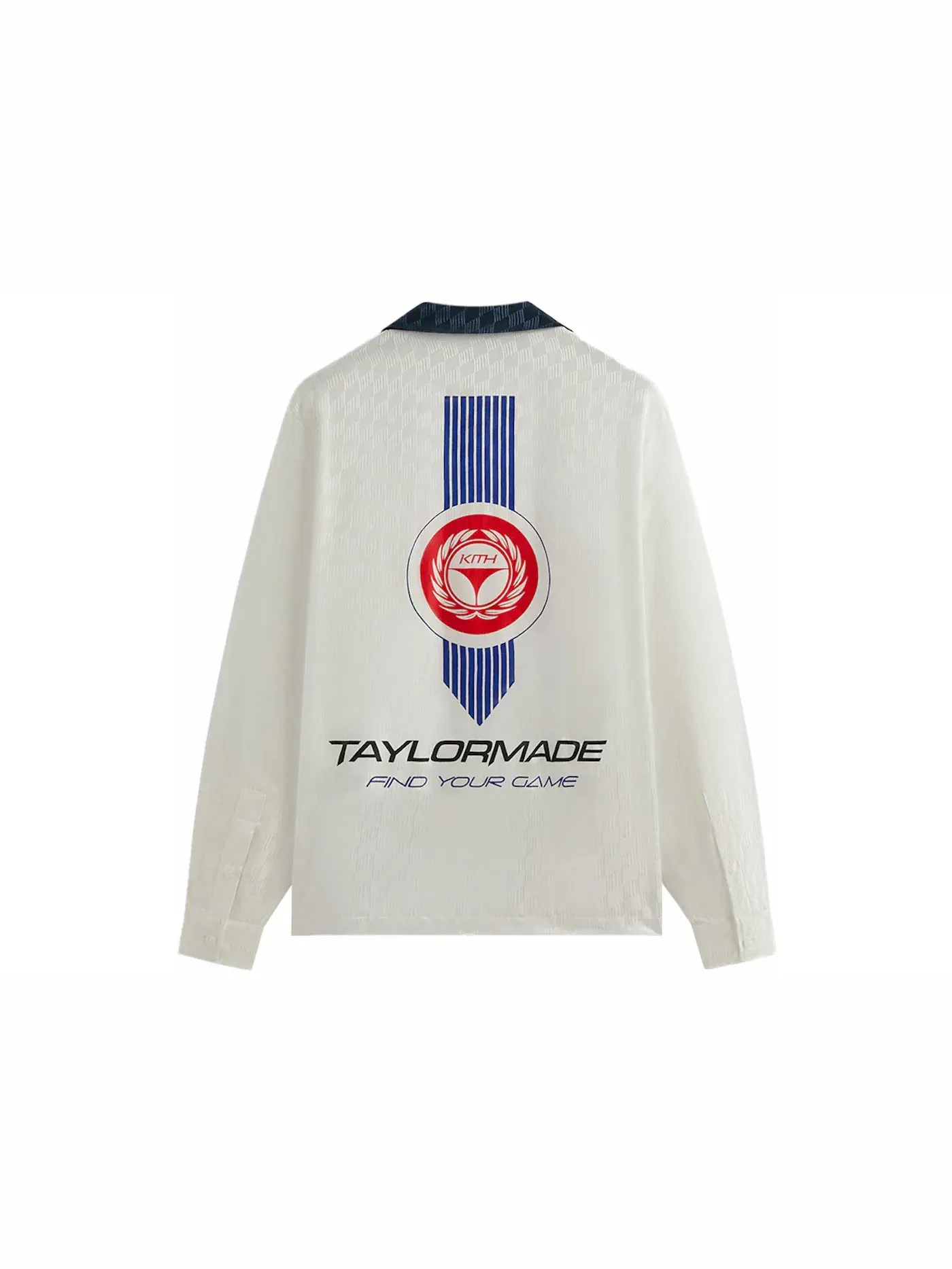 Мужская рубашка с воротником-стойкой Kith TaylorMade Stinger Camp Collar Shirt — изображение 2 из 3, прозрачный