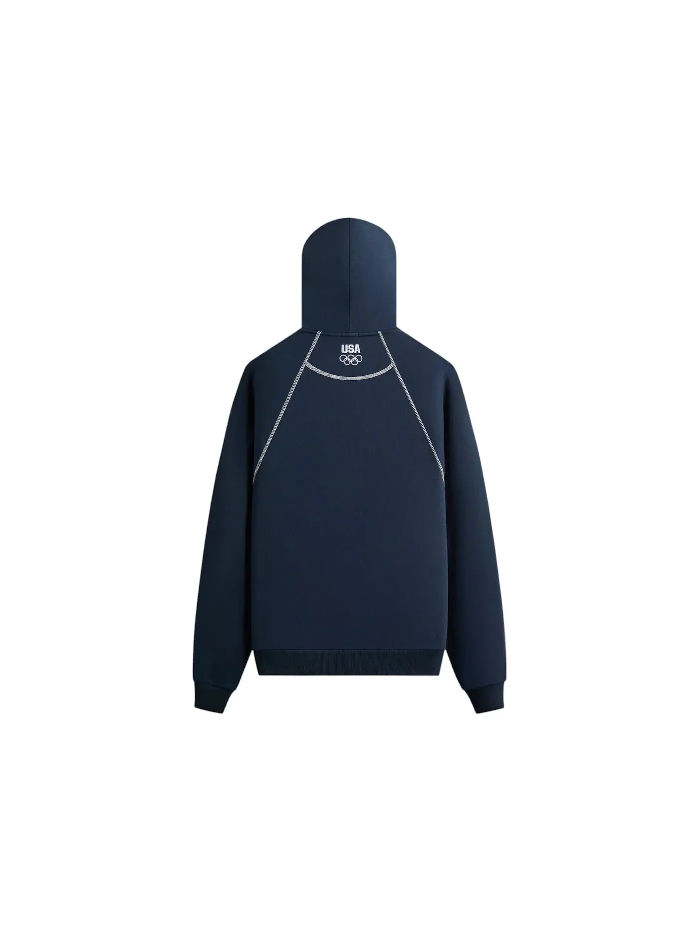 Мужская худи с принтом Kith Team USA Olympic Raglan Nelson Hoodie Kith — изображение 2 из 2, ночной