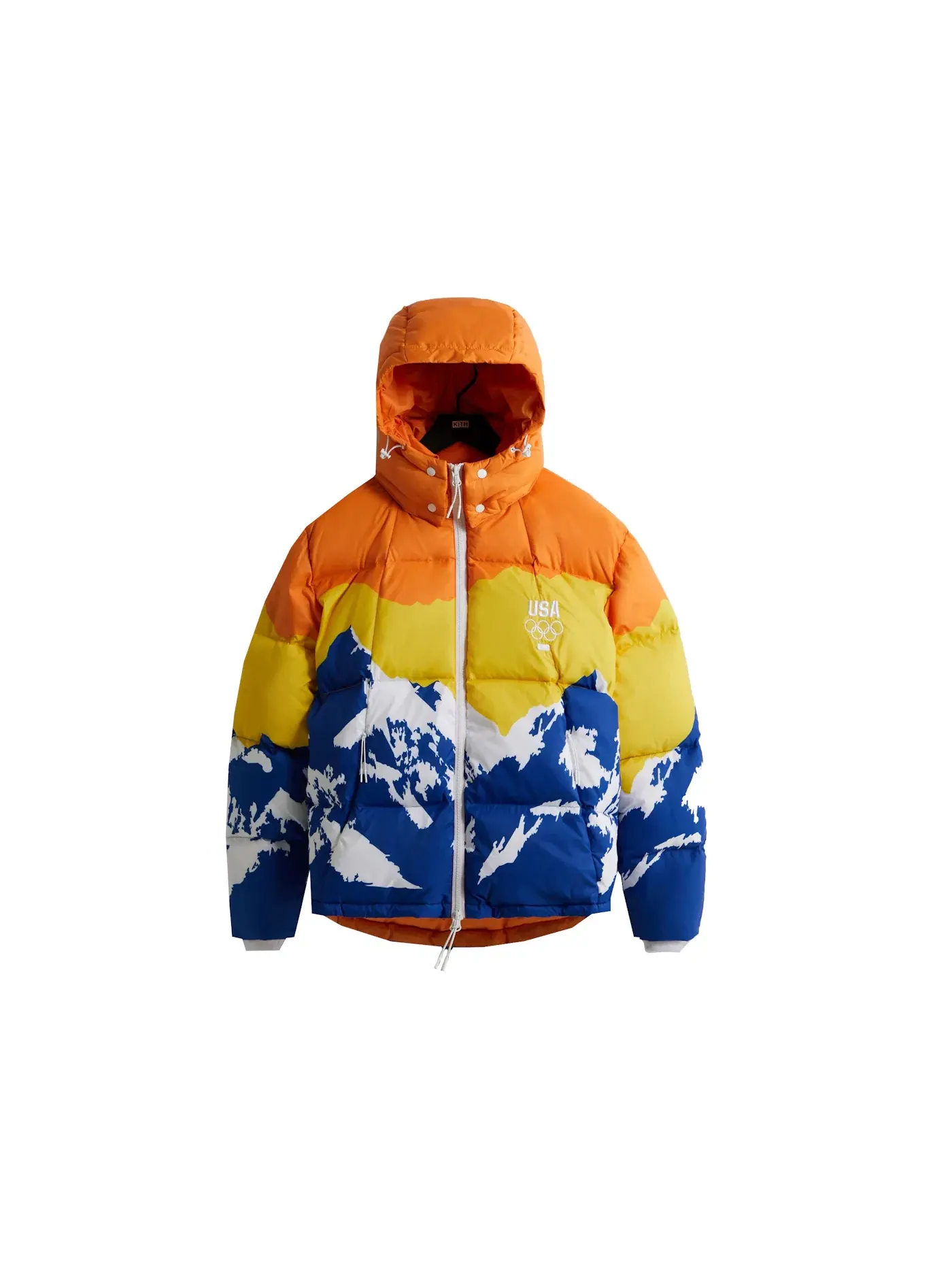 Мужская куртка-пуховик с принтом Snow Mountain Kith, Beam — изображение 1 из 2