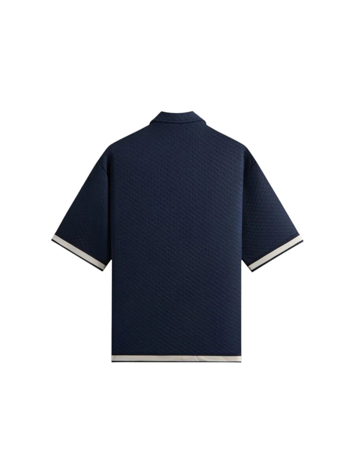 Мужская рубашка с геометрическим узором Kith Tessellation Interlock Woodpoint Shirt — изображение 2 из 2, ночной