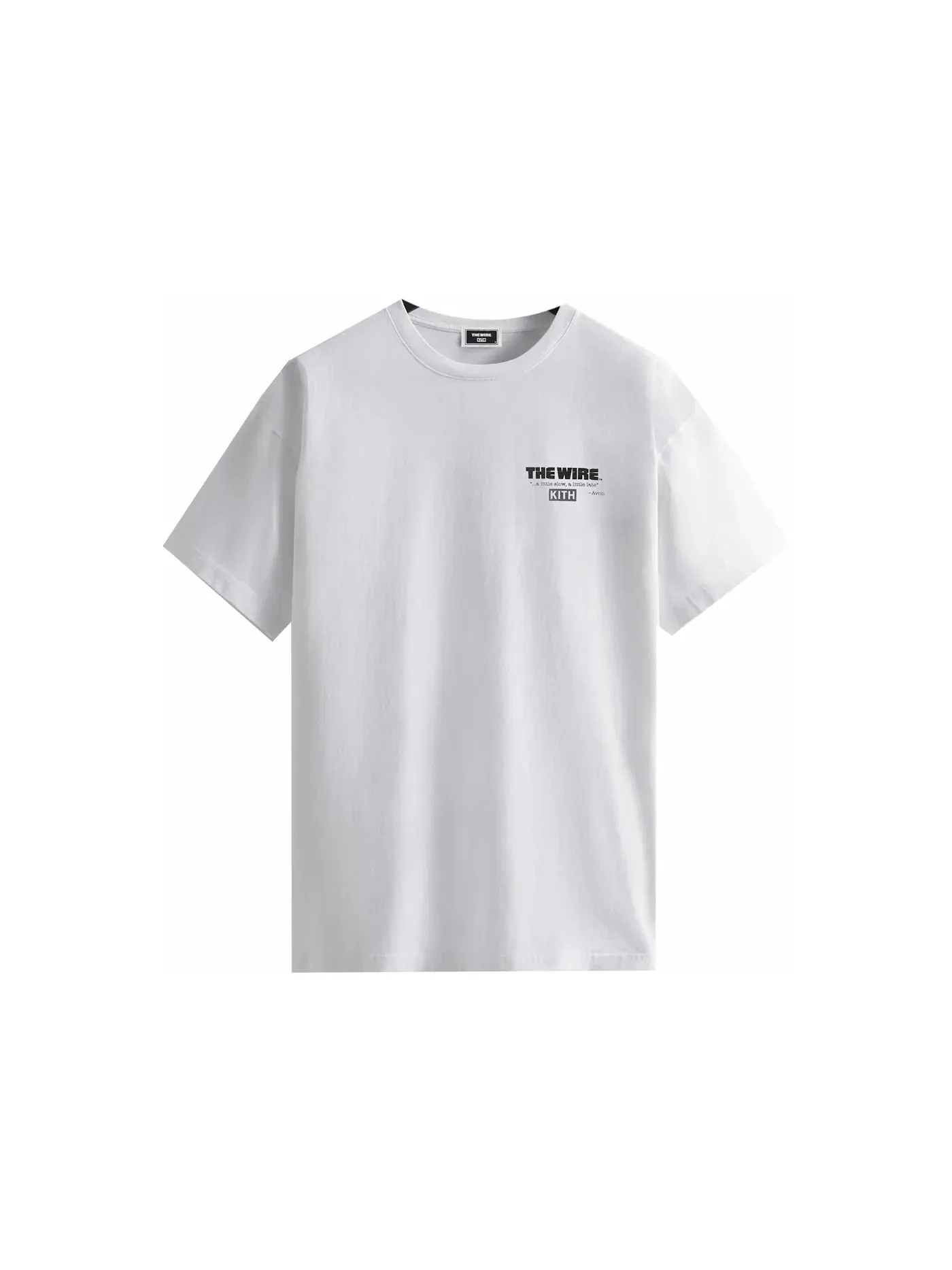 Мужская футболка с принтом Kith The Wire Avon Vintage Tee — изображение 1 из 2, белый