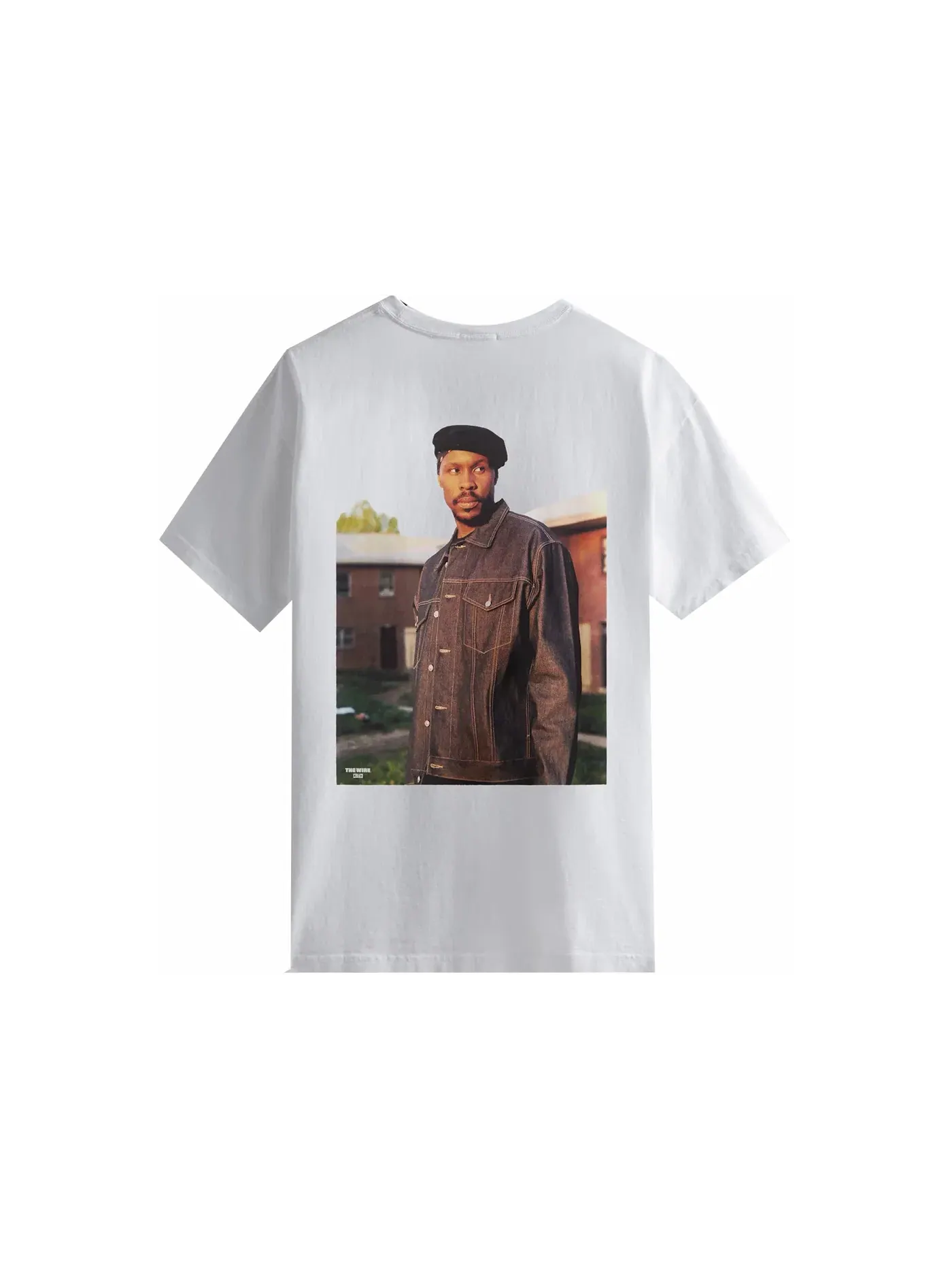 Мужская футболка с принтом Kith The Wire Avon Vintage Tee — изображение 2 из 2, белый