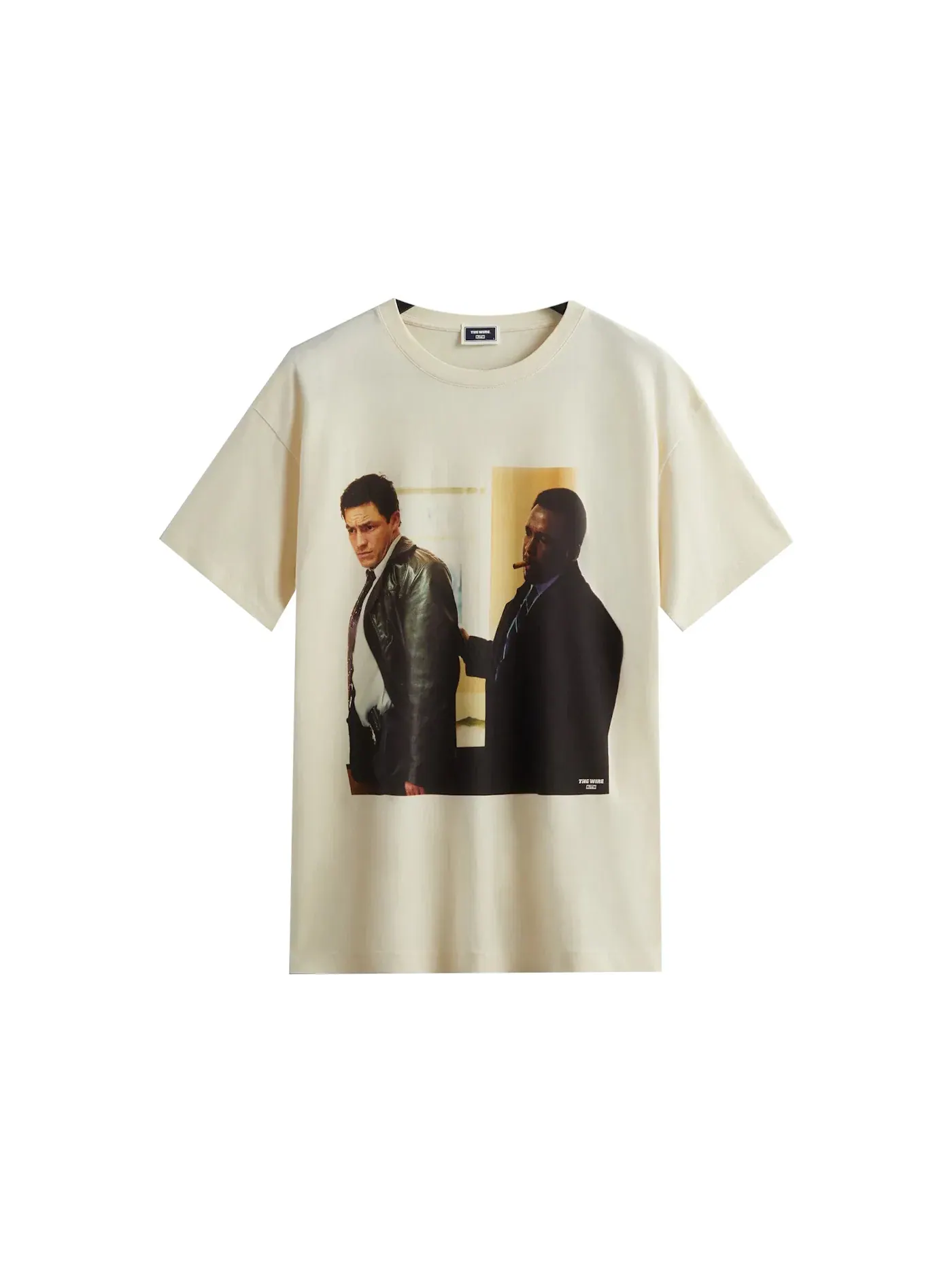 Мужская футболка с принтом Kith The Wire Bunk Vintage Tee, Sandrift — изображение 1 из 1