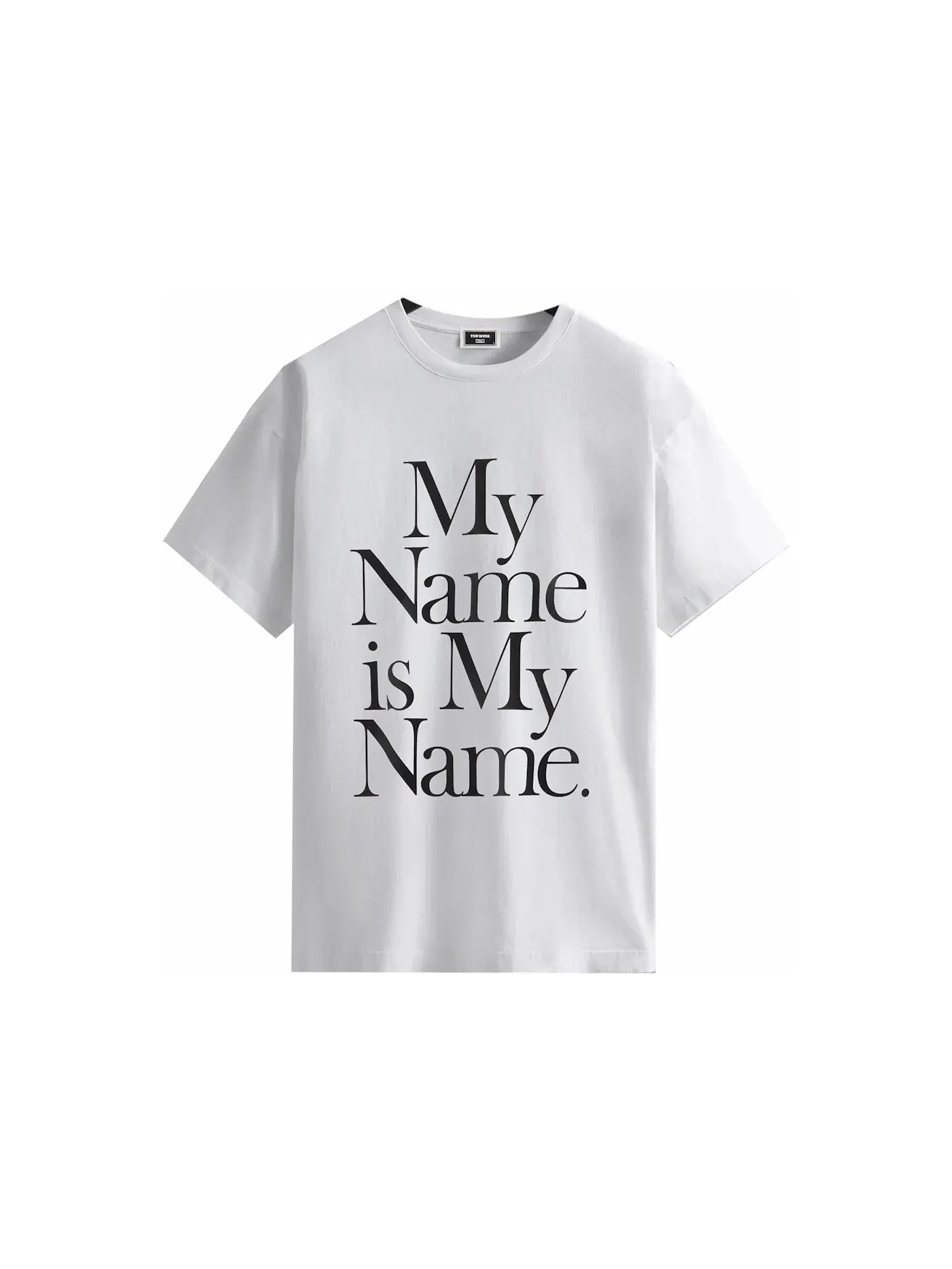 Мужская футболка с принтом Kith The Wire My Name Is My Name Vintage Tee — изображение 1 из 2, белый