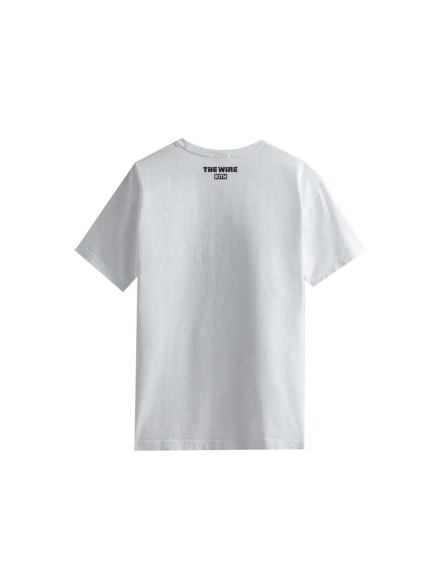 Мужская футболка с принтом Kith The Wire My Name Is My Name Vintage Tee — изображение 2 из 2, белый