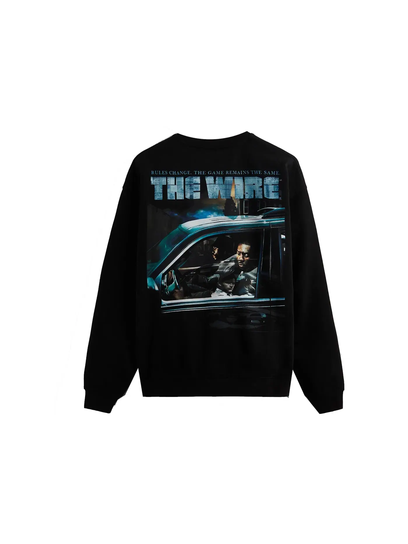 Мужской свитшот с длинным рукавом The Wire Rules Change Vintage Kith — изображение 1 из 2, черный