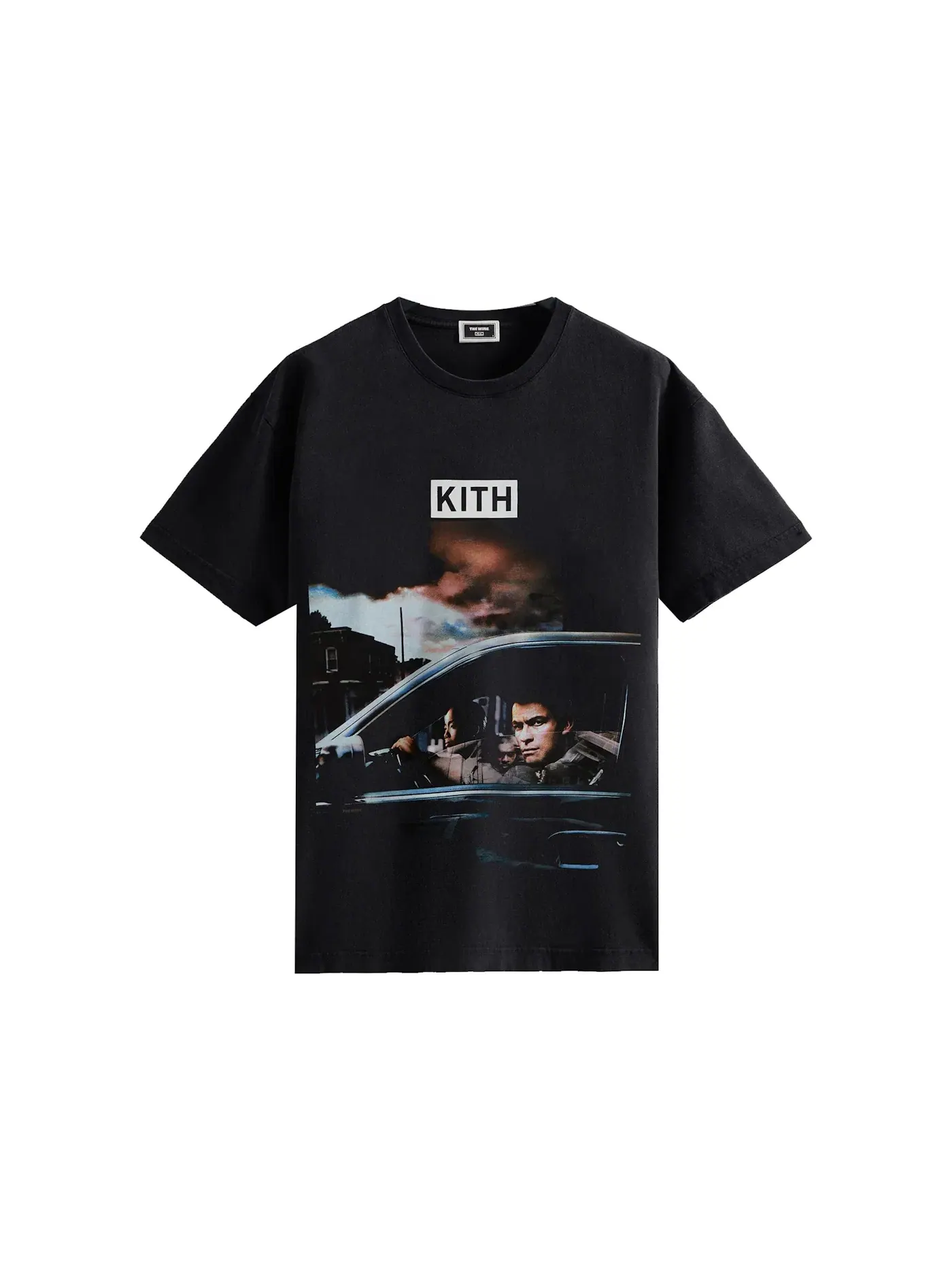 Мужская футболка с принтом The Wire Rules Change Vintage Tee Kith — изображение 1 из 2, черный