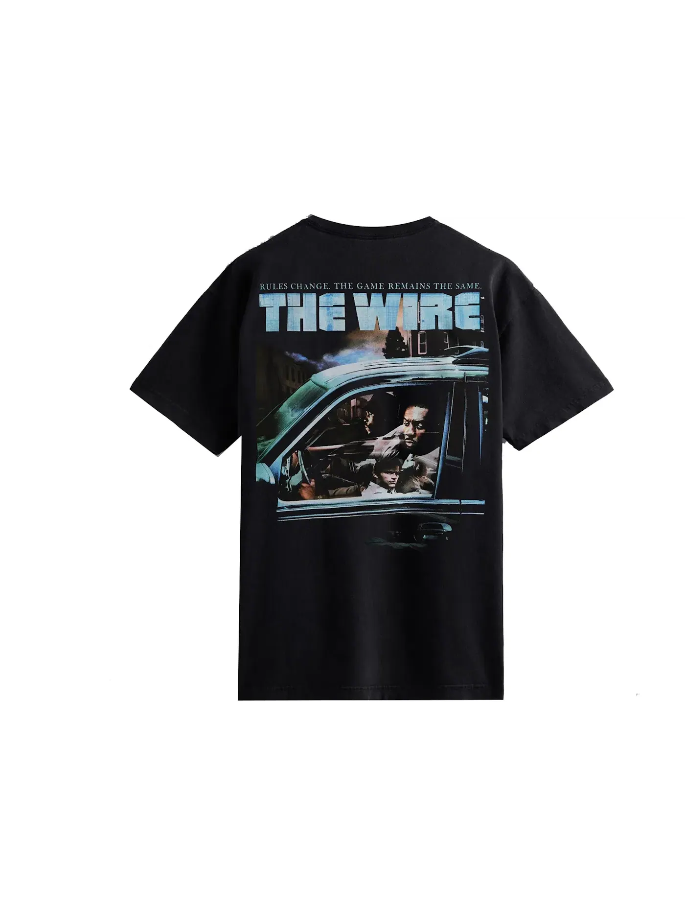 Мужская футболка с принтом The Wire Rules Change Vintage Tee Kith — изображение 2 из 2, черный