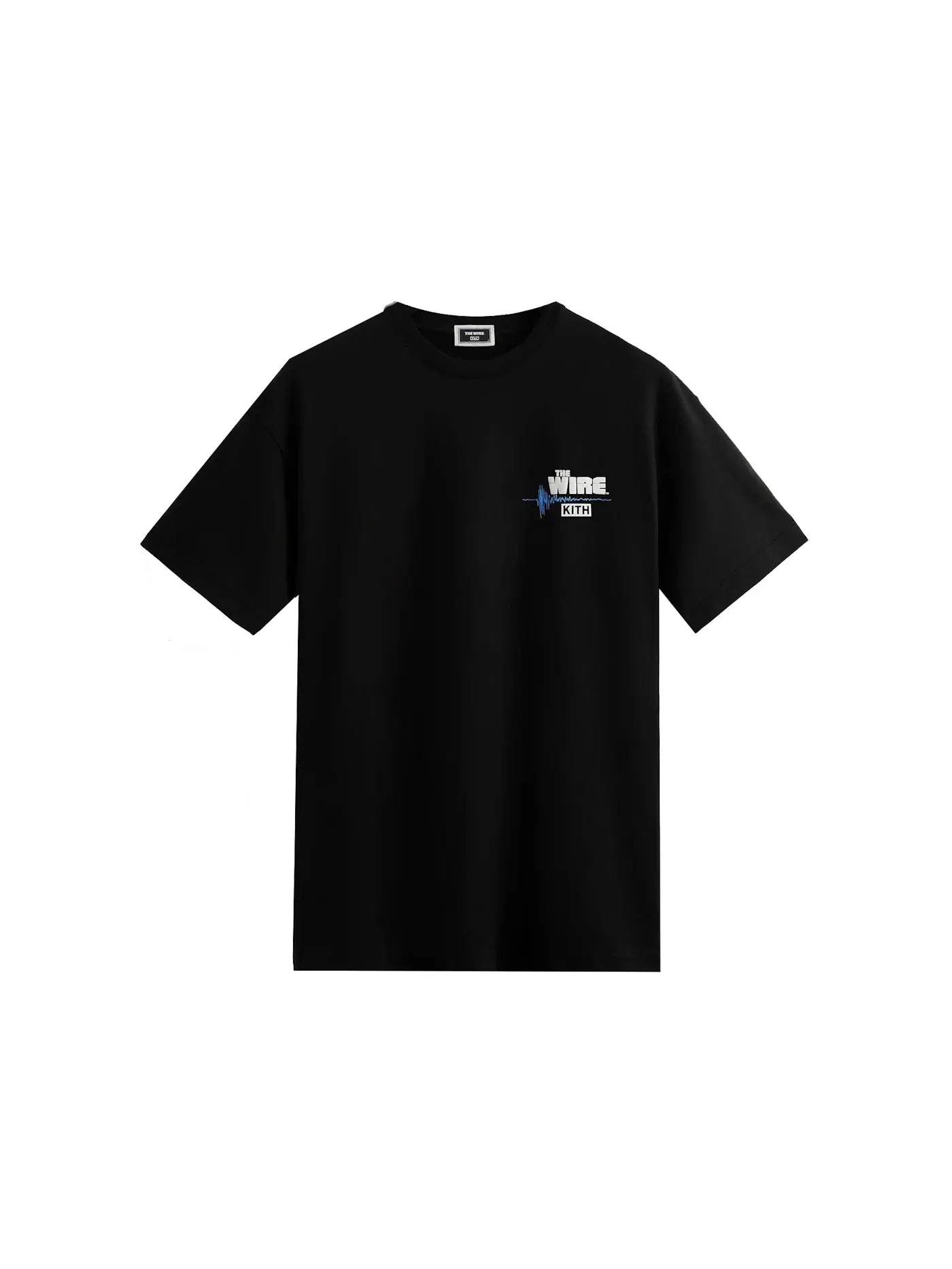 Мужская футболка с принтом Kith The Wire Soundwave Tee — изображение 1 из 2, черный