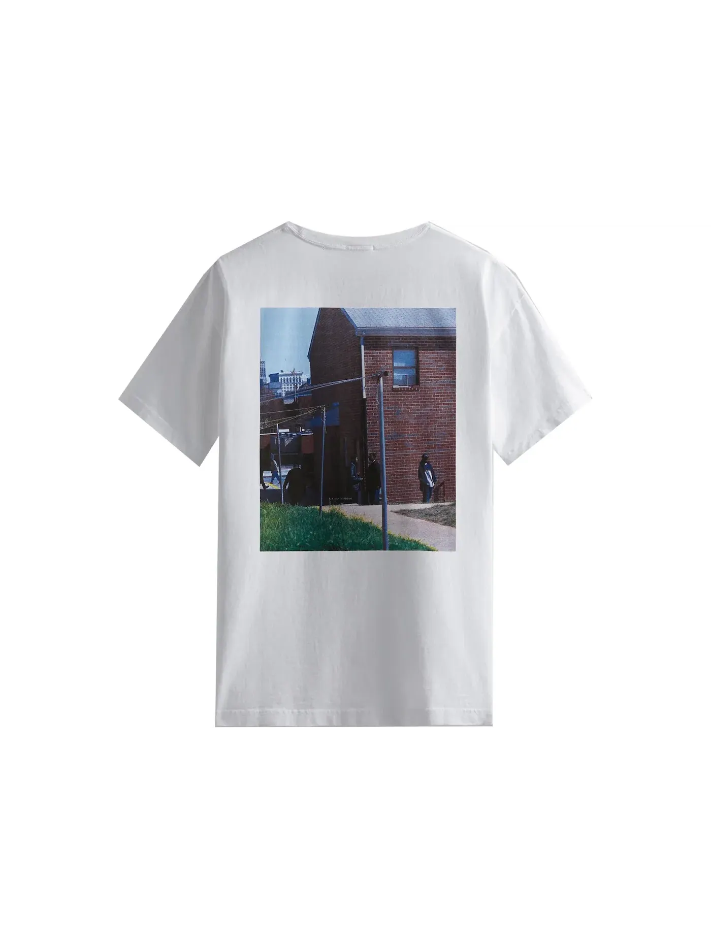Мужская футболка с принтом Kith The Wire The Pit Tee — изображение 2 из 2, белый