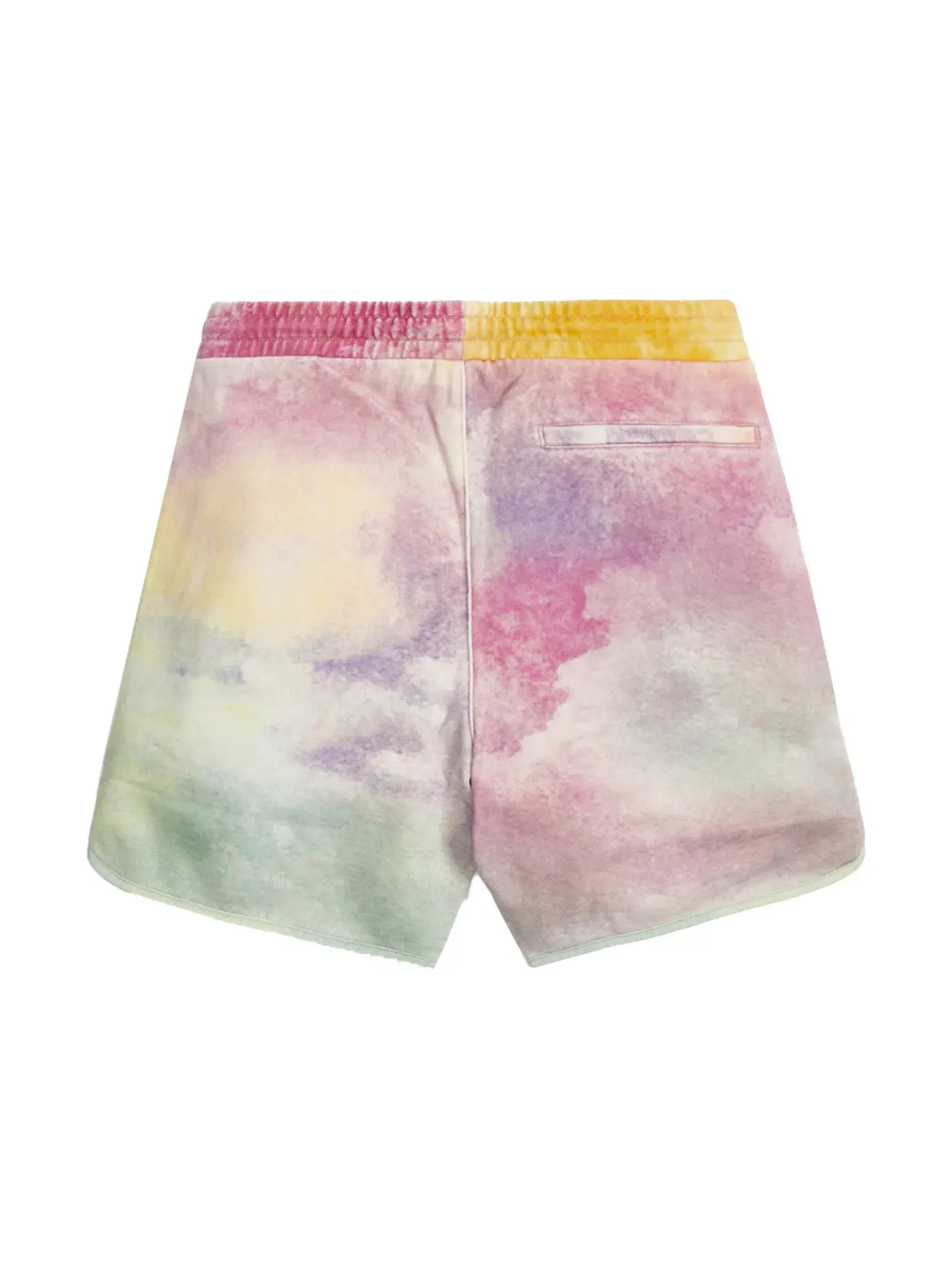 Мужские шорты с принтом Tie Dye Kith — изображение 2 из 2, розовый/зеленый