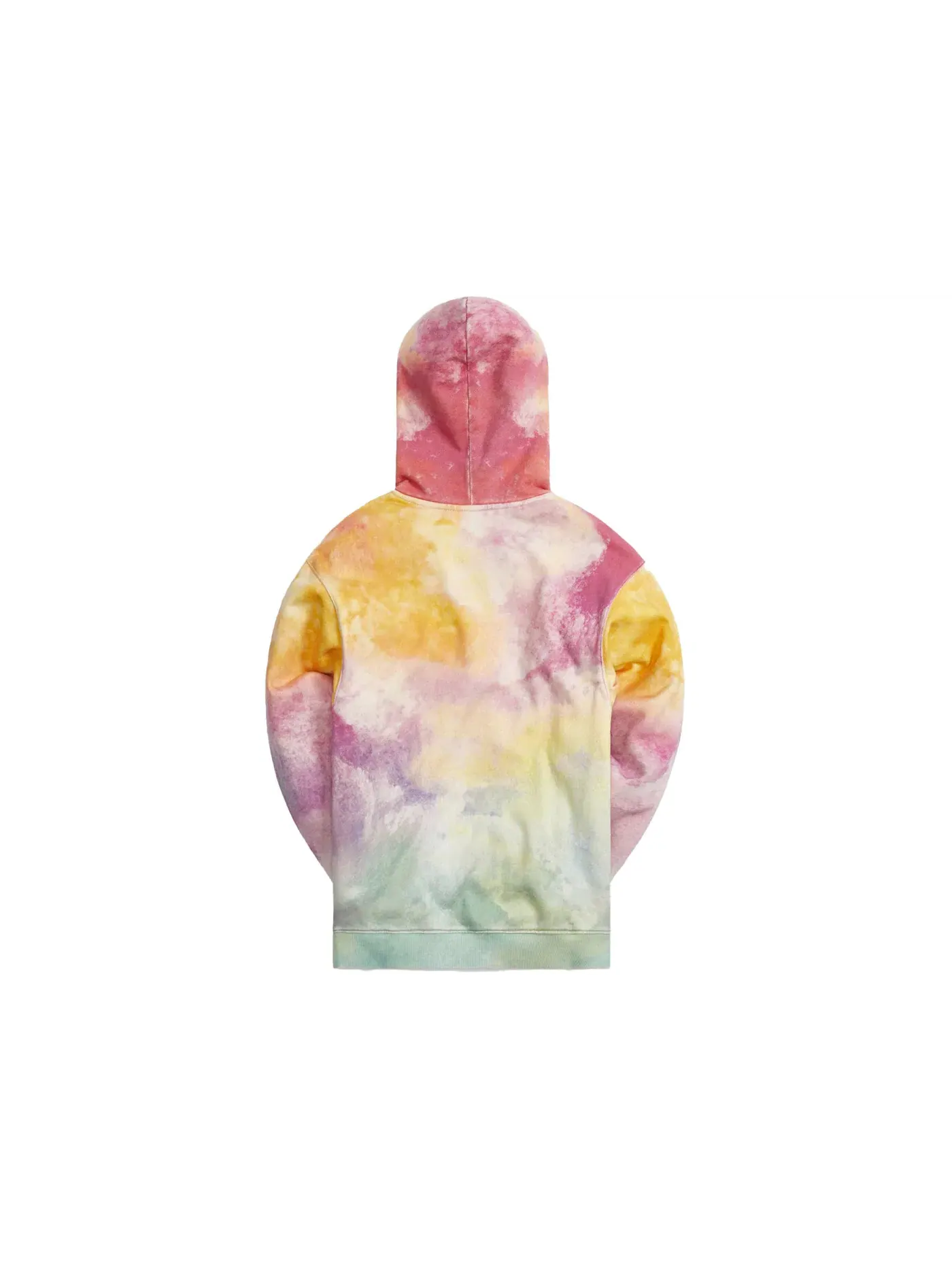 Мужская худи с принтом Tie Dye Williams III Kith — изображение 2 из 2, розовый/зеленый