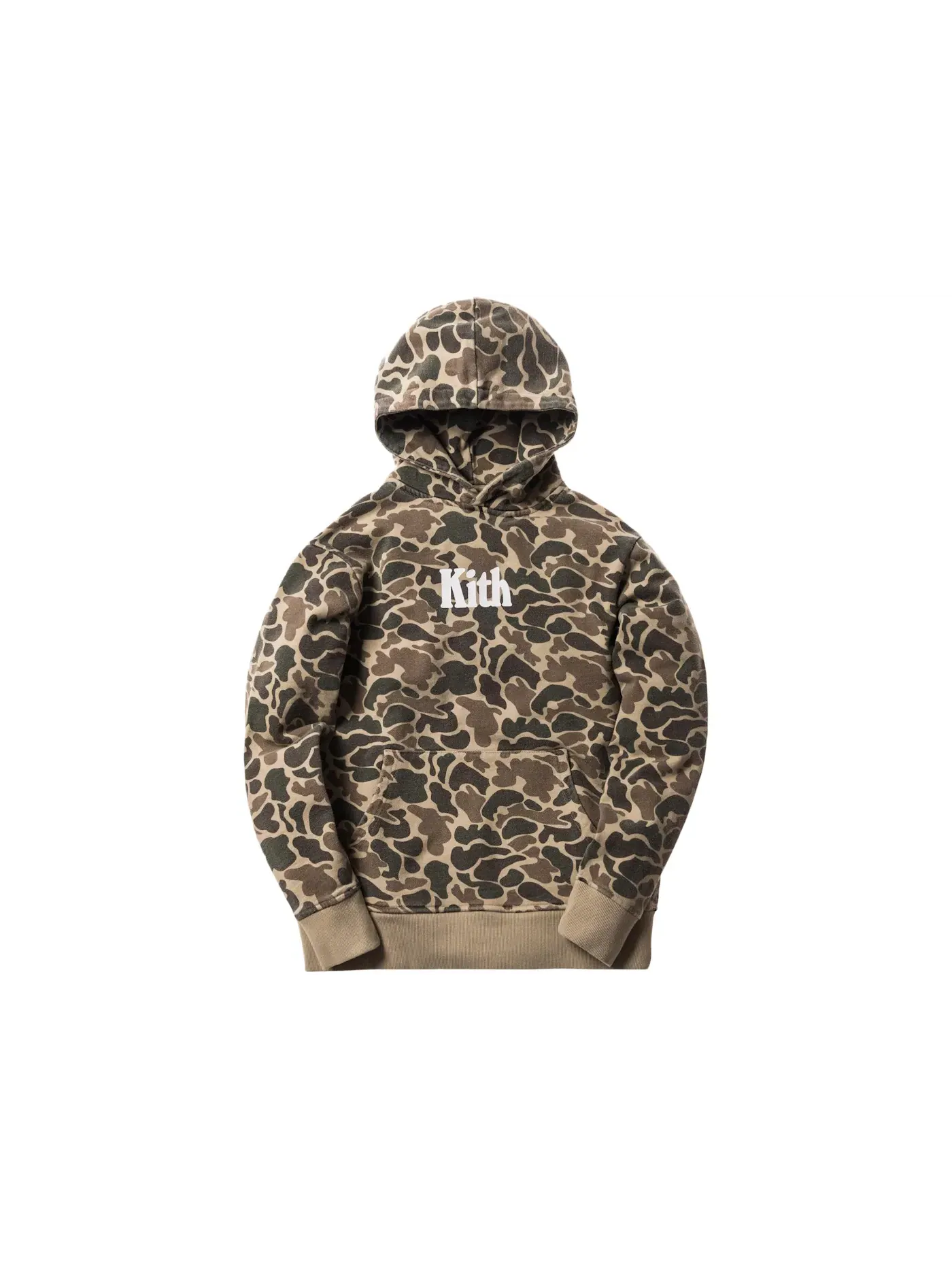 Мужская худи с камуфляжным принтом Kith Timberland Williams, Duck Camo — изображение 1 из 2