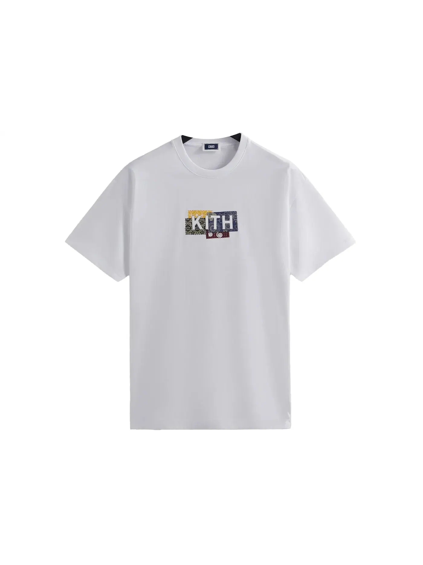 Детская футболка с принтом Kith Tokyo Boro Logo Tee — изображение 1 из 1, белый