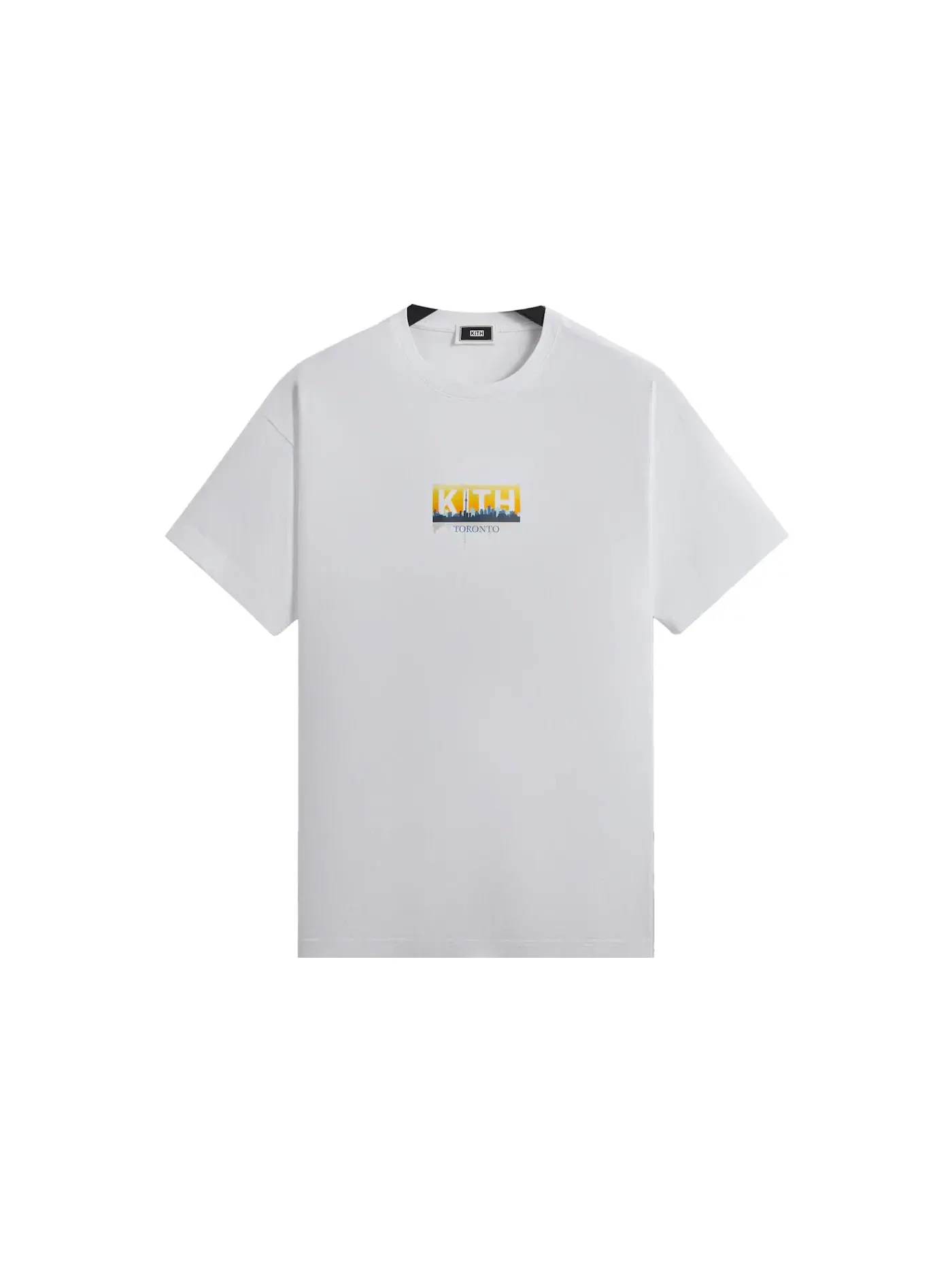 Мужская футболка с принтом Kith Toronto Classic Logo Tee — изображение 1 из 1, белый