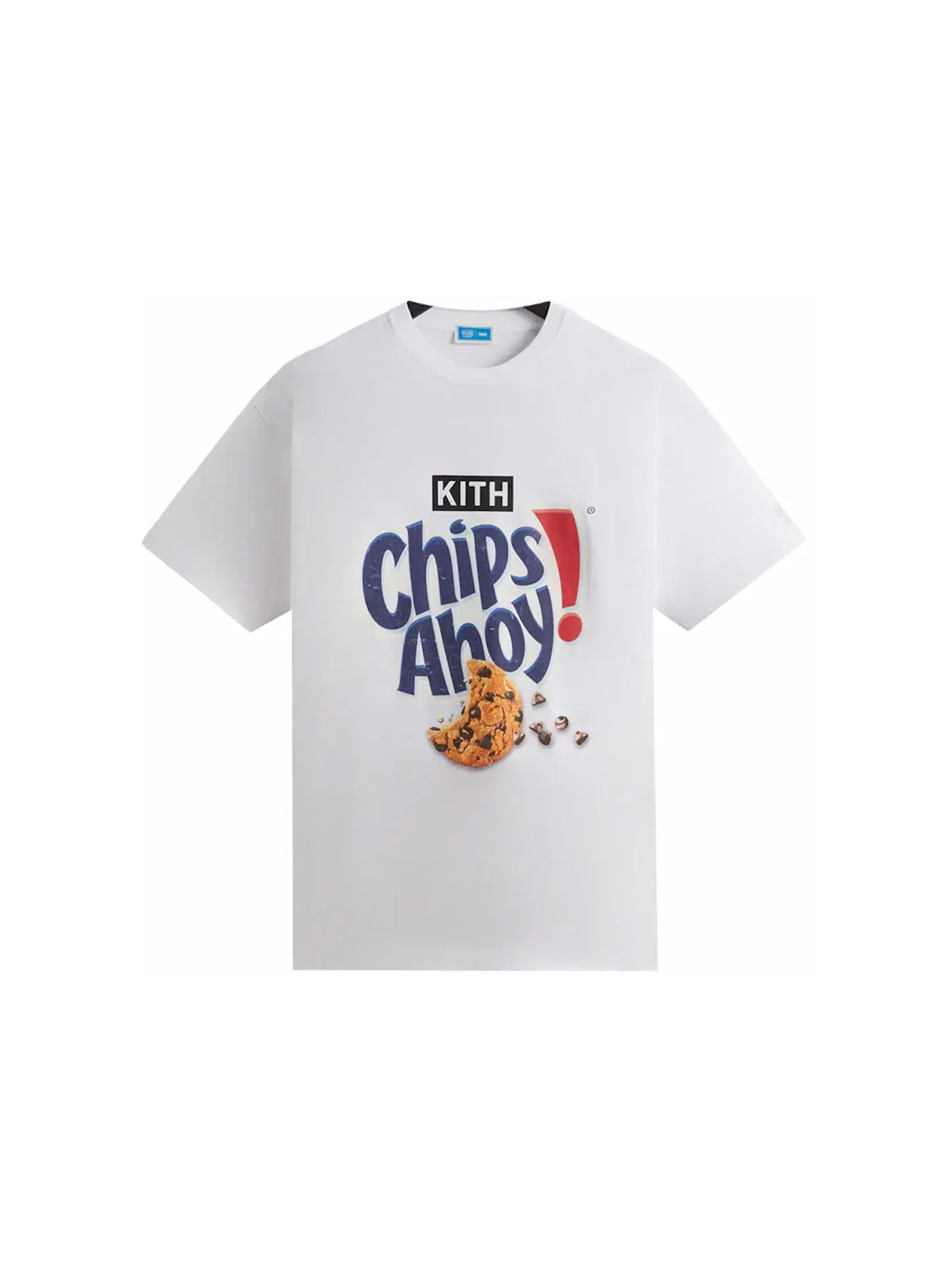 Мужская футболка с принтом Kith Treats Chips Ahoy! Vintage Tee Kith — изображение 1 из 2, белый
