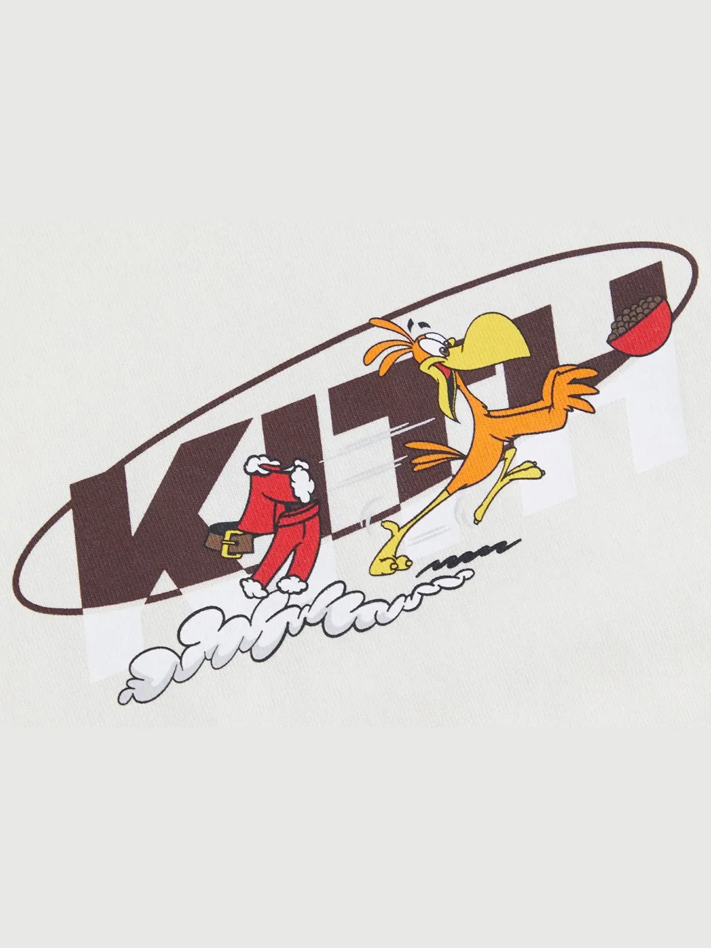 Мужская футболка с принтом Kith Treats Cocoa Puffs Orbit Tee Kith, Sandrift — изображение 2 из 3