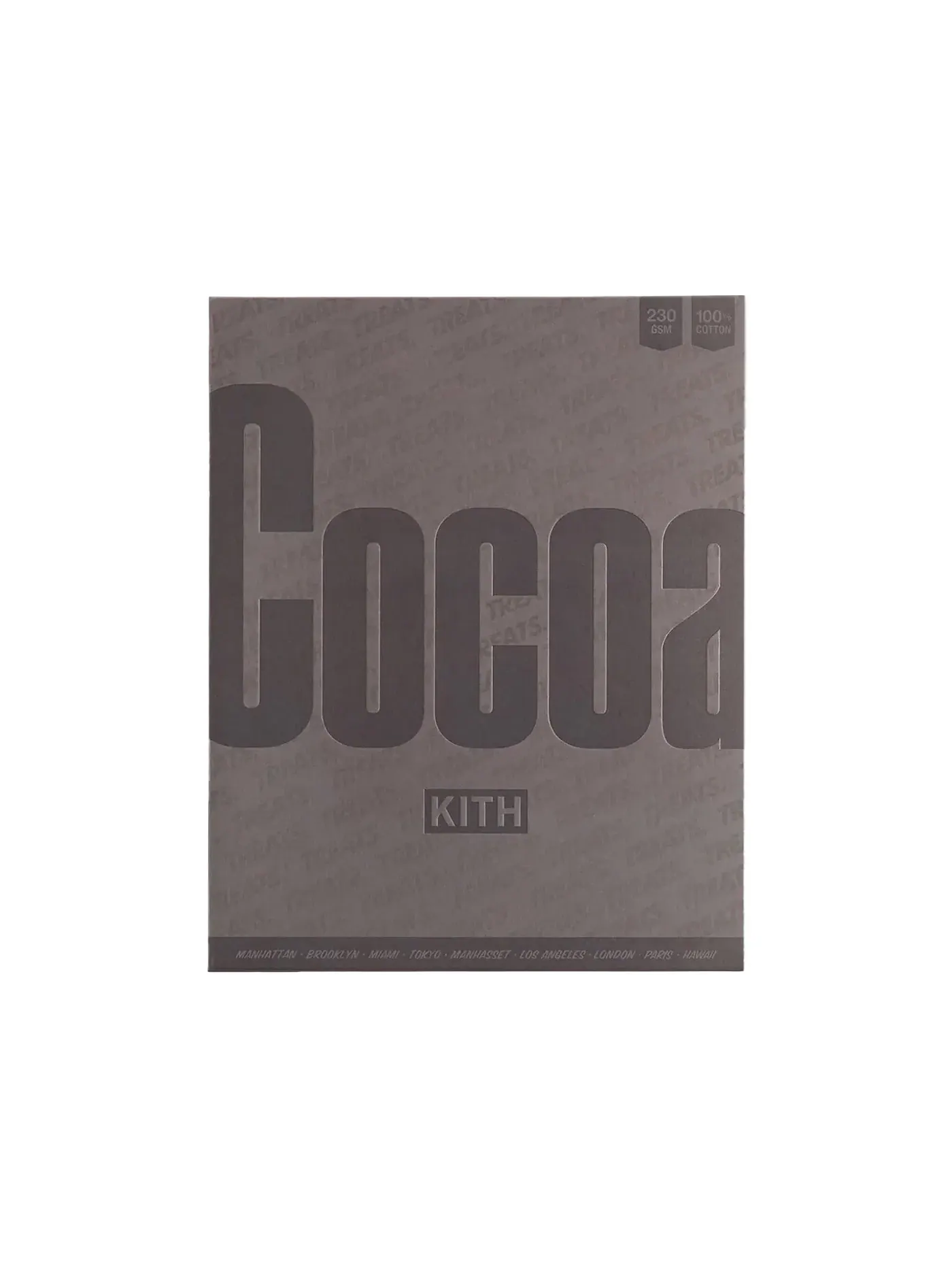 Мужская футболка с принтом Kith Treats Cocoa Puffs Orbit Tee Kith, Sandrift — изображение 3 из 3
