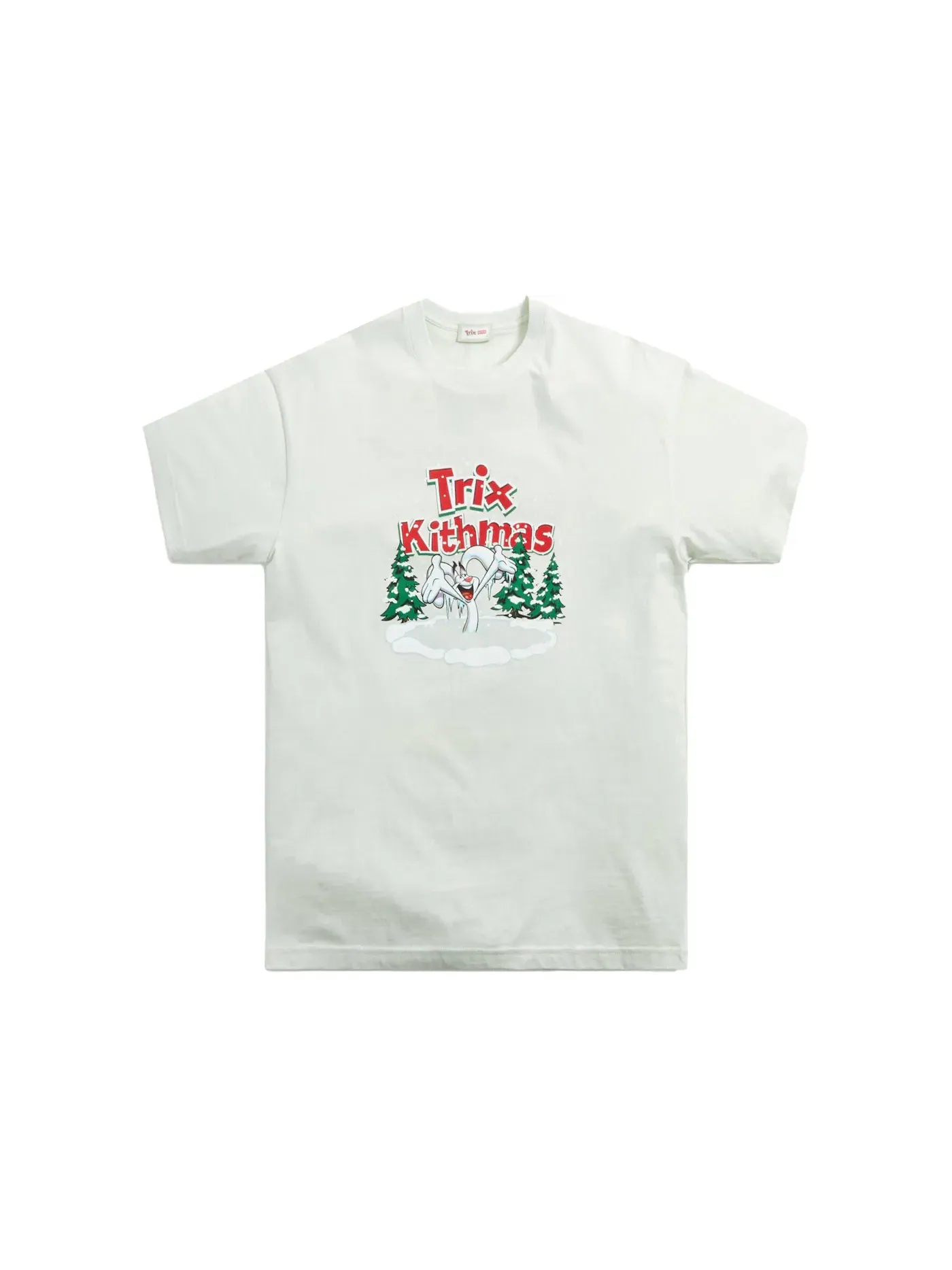 Мужская футболка с принтом Kith Treats for Trix Winter Tee Kith — изображение 1 из 2, мел