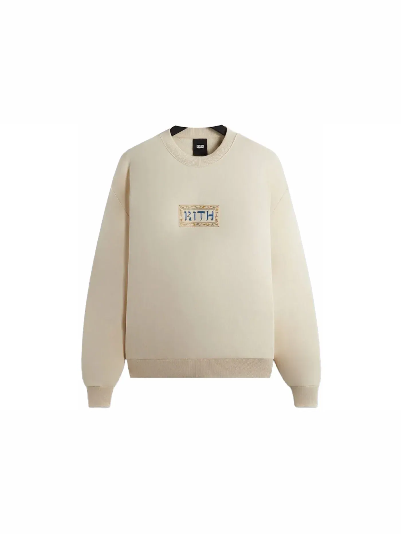 Мужской свитшот с принтом Kith Treats Hanukkah Ornamental Nelson Crewneck, Waffle — изображение 1 из 1
