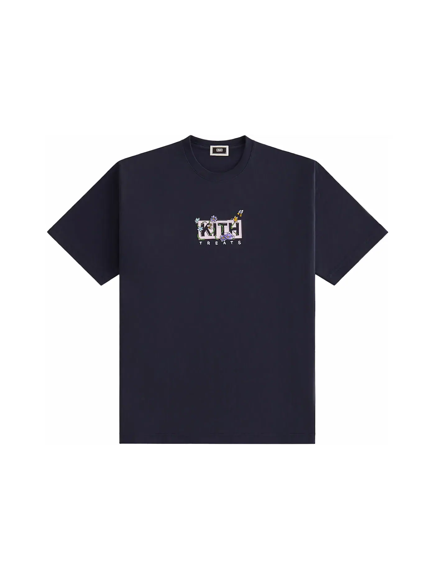 Мужская футболка с принтом Kith Treats Honey II Classic Logo Tee Kith — изображение 1 из 2, ночной