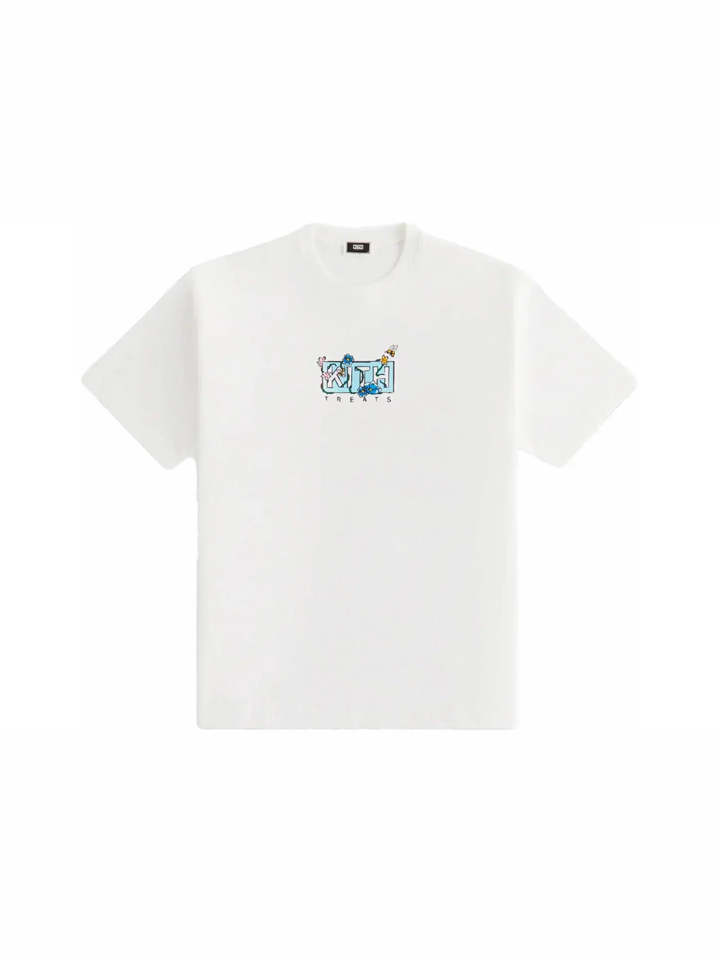 Мужская футболка с принтом Kith Treats Honey II Classic Logo Tee Kith — изображение 1 из 2, белый
