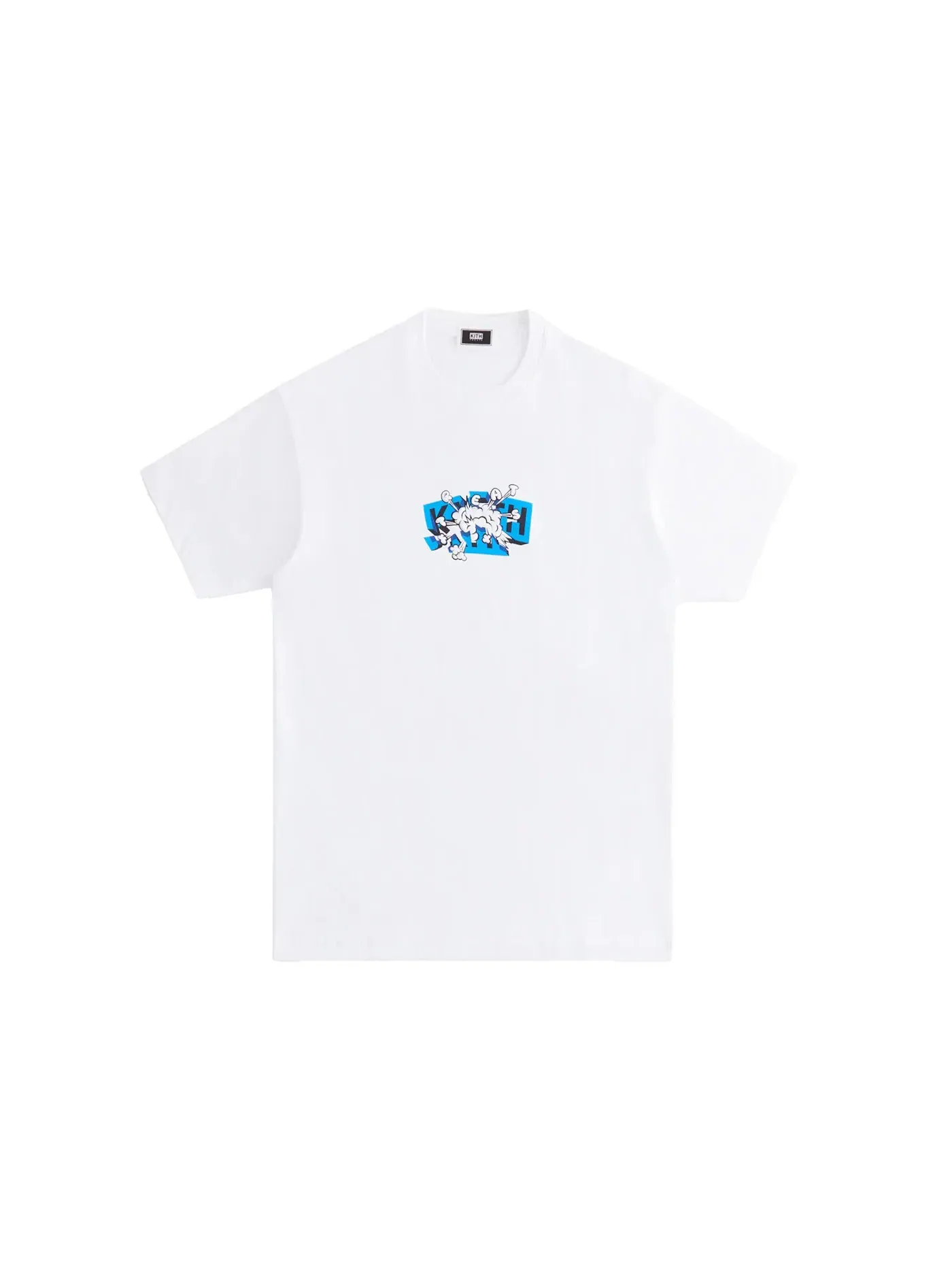 Мужская футболка с принтом Kith Treats Kaboom Tee Kith — изображение 1 из 3, белый