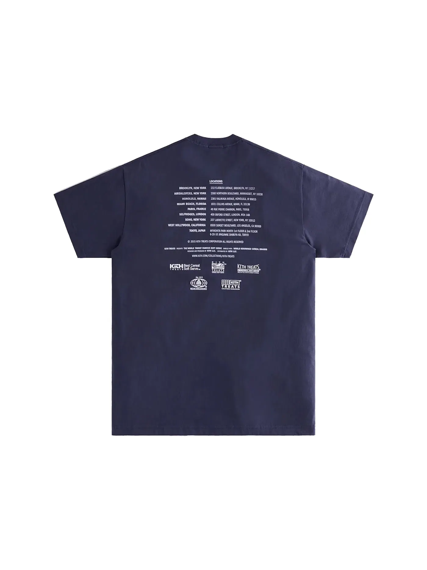 Мужская футболка с принтом Kith Treats New York Tour Tee Genesis Kith, Genesis — изображение 2 из 2