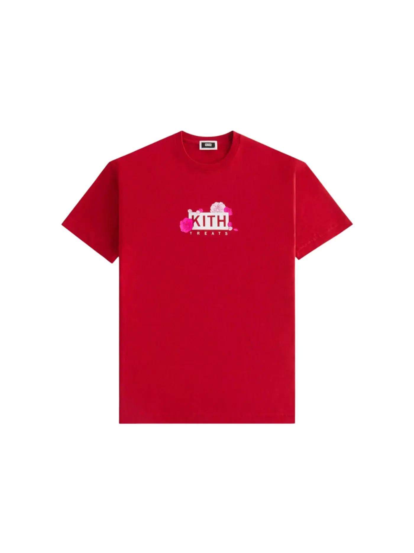 Мужская футболка с принтом Kith Treats Plum Blossom Tee, Fury — изображение 1 из 2