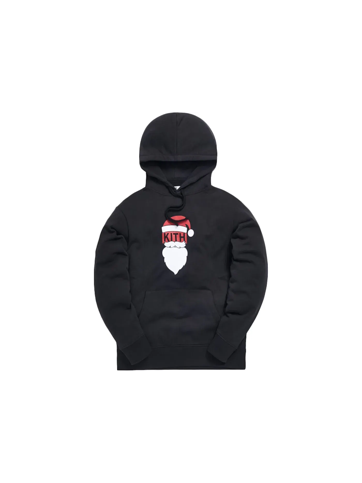 Мужской худи с принтом Kith Treats Santa Hoodie Kith — изображение 1 из 1, черный