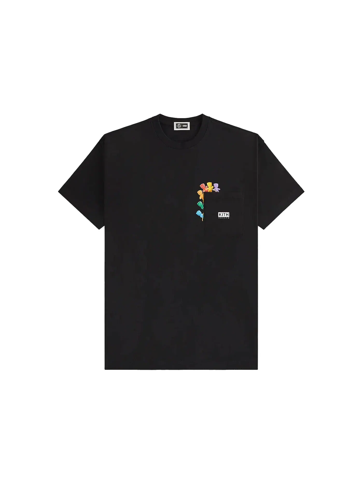 Мужская футболка с принтом Kith Treats Sour Patch Kids Pocket Tee Kith — изображение 1 из 2, черный