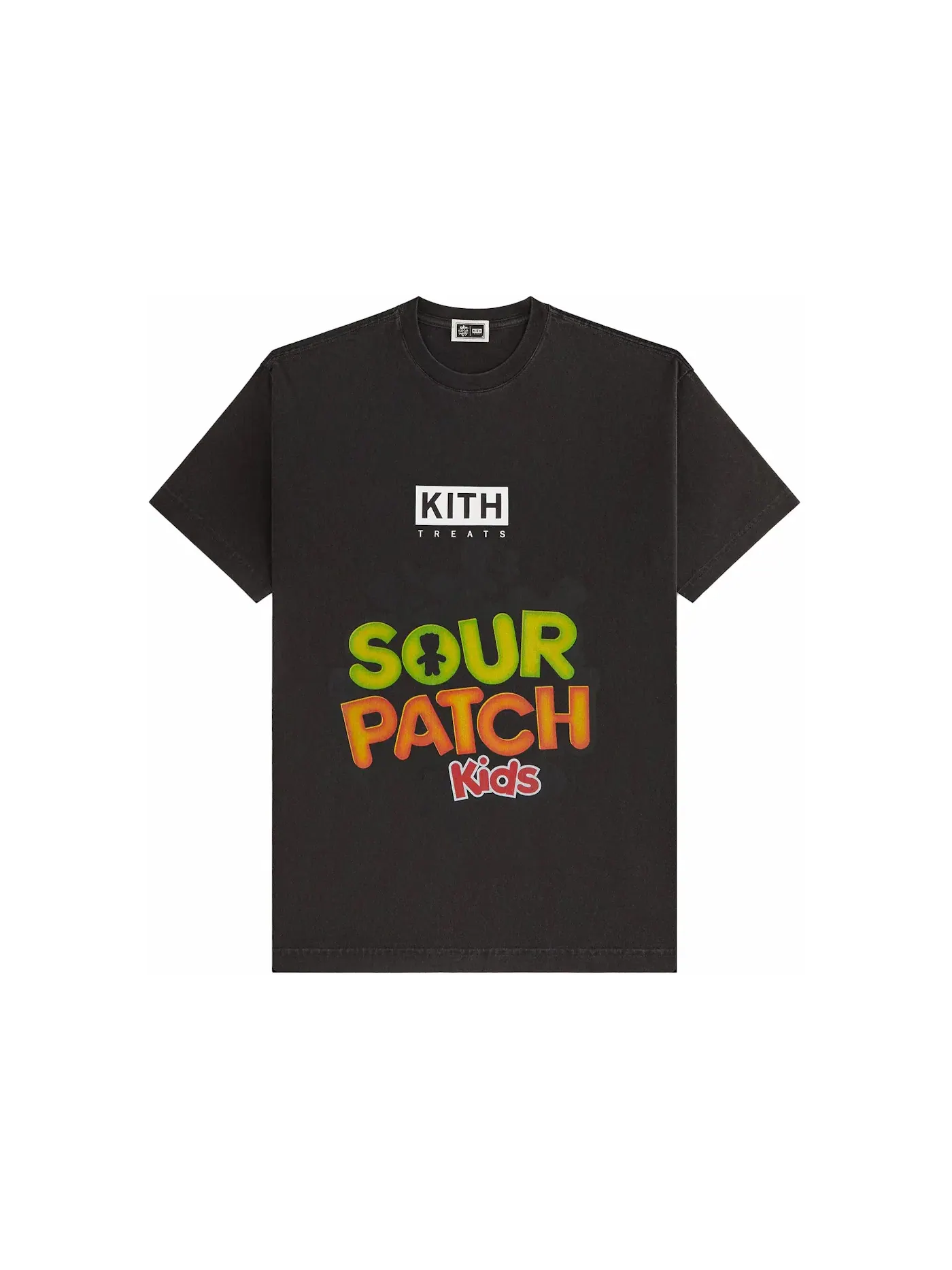 Мужская футболка с принтом Kith Treats Sour Patch Kids Vintage Tee Kith — изображение 1 из 2, черный