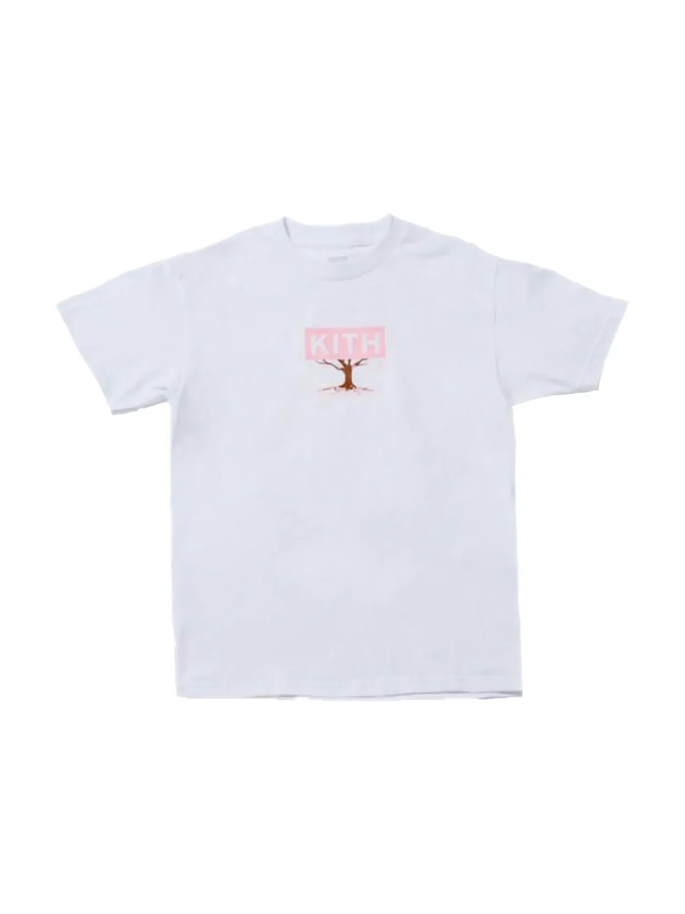 Мужская футболка с принтом Kith Treats Tokyo The Hanami Tee — изображение 1 из 1, белый