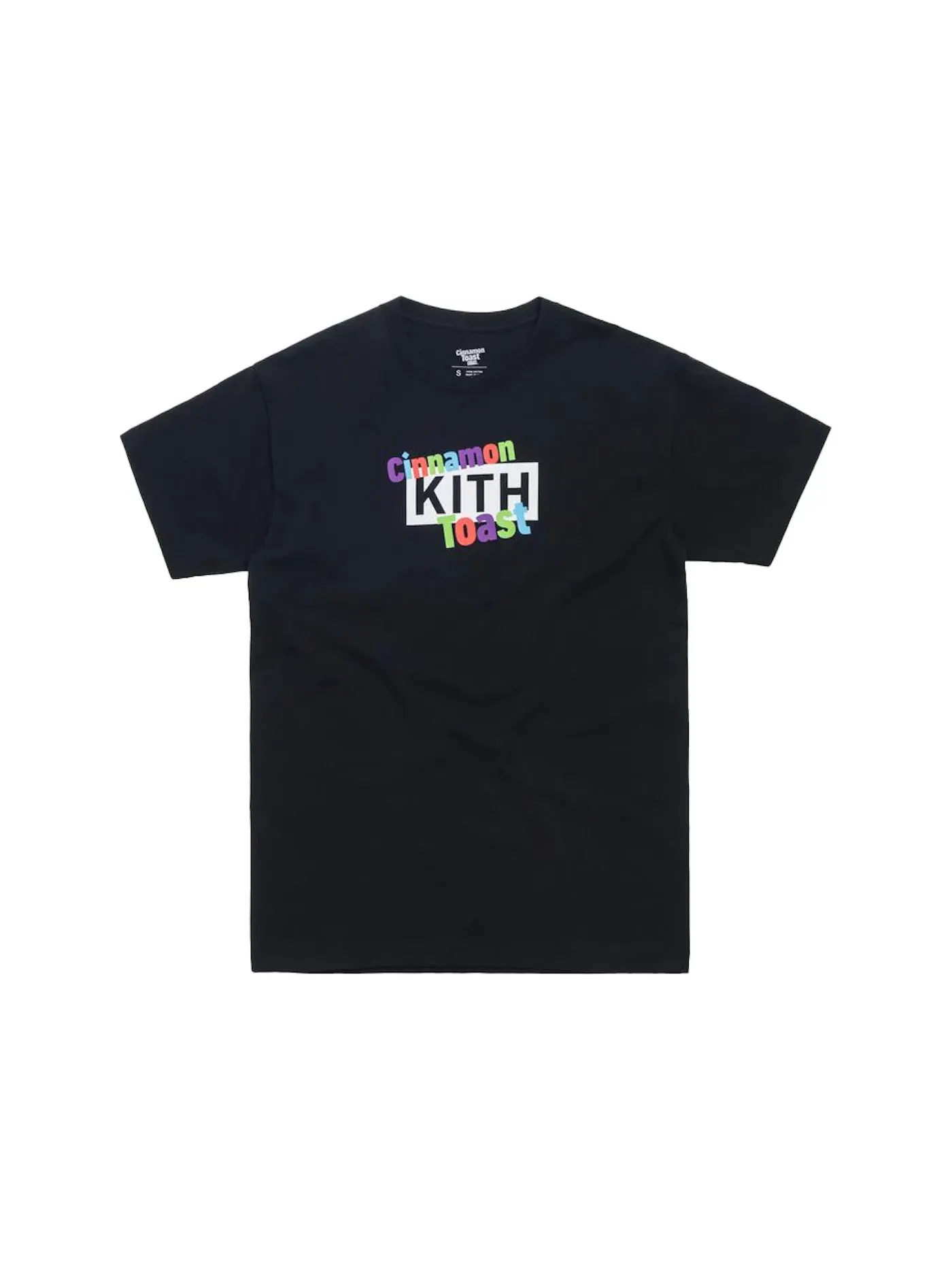 Мужская футболка с принтом Kith Treats x Cinnamon Toast Crunch Classic Logo Tee Kith — изображение 1 из 1, черный