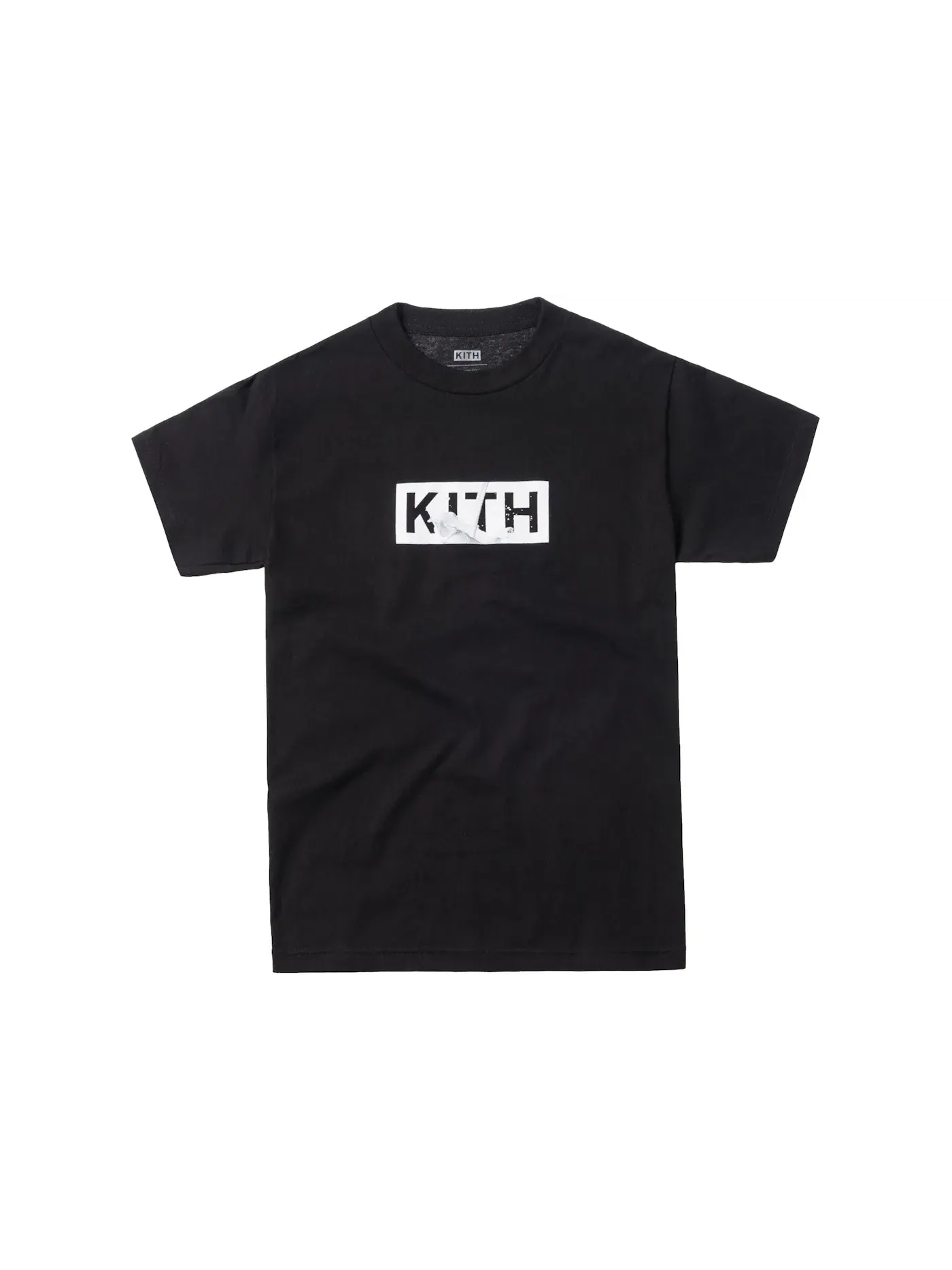 Мужская футболка с принтом Kith Treats x Got Milk Milk Splash Tee Kith — изображение 1 из 1, черный