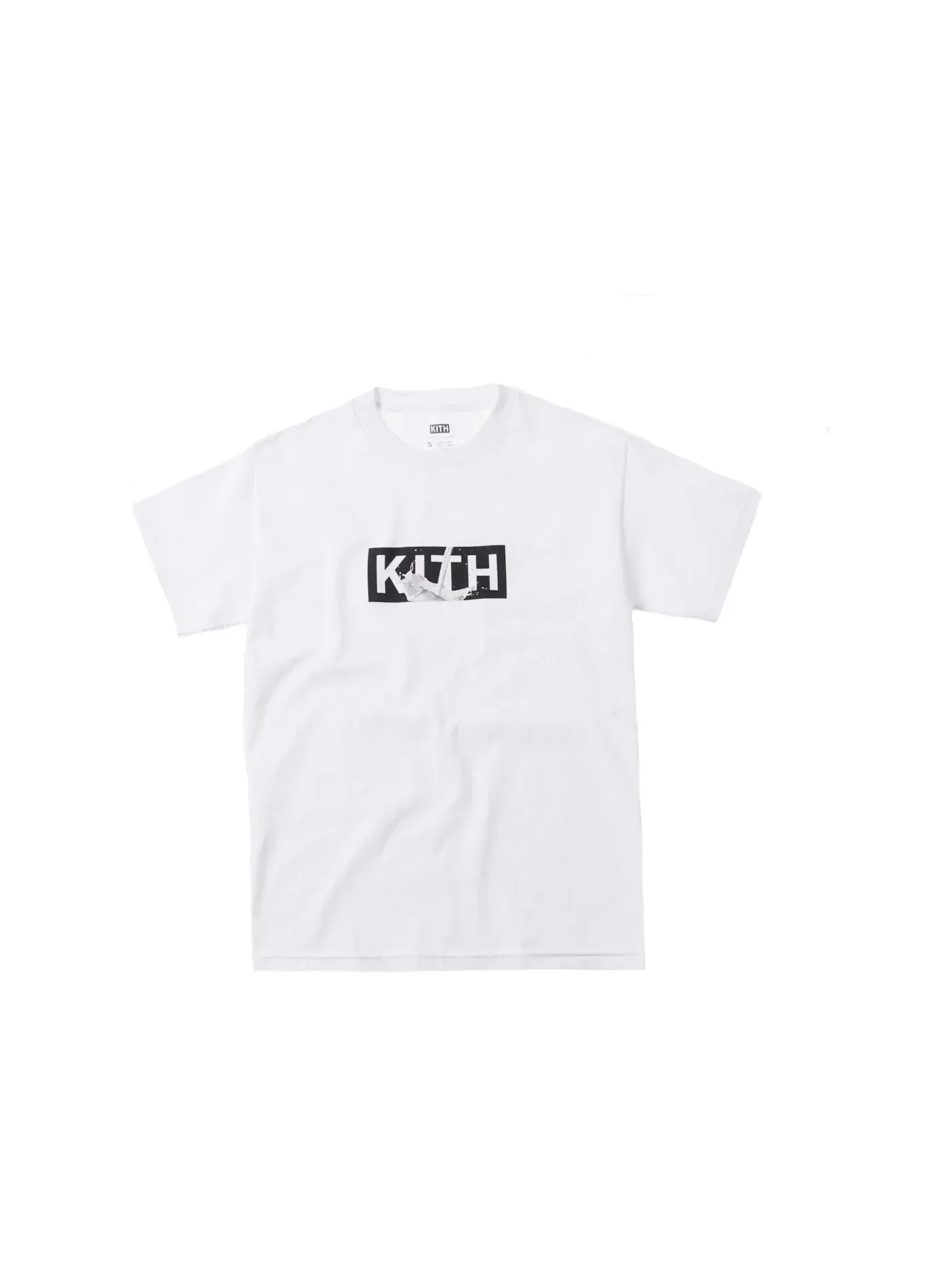 Мужская футболка с принтом Kith Treats x Got Milk Milk Splash Tee Kith — изображение 1 из 1, белый
