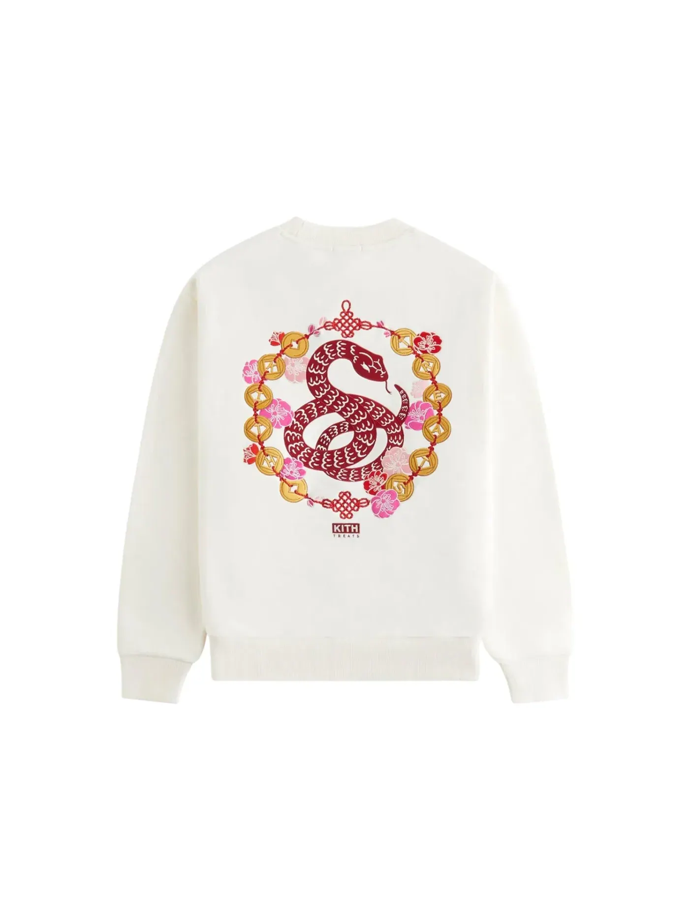 Мужской свитшот с принтом Nelson Crewneck Kith, Sandrift — изображение 2 из 2