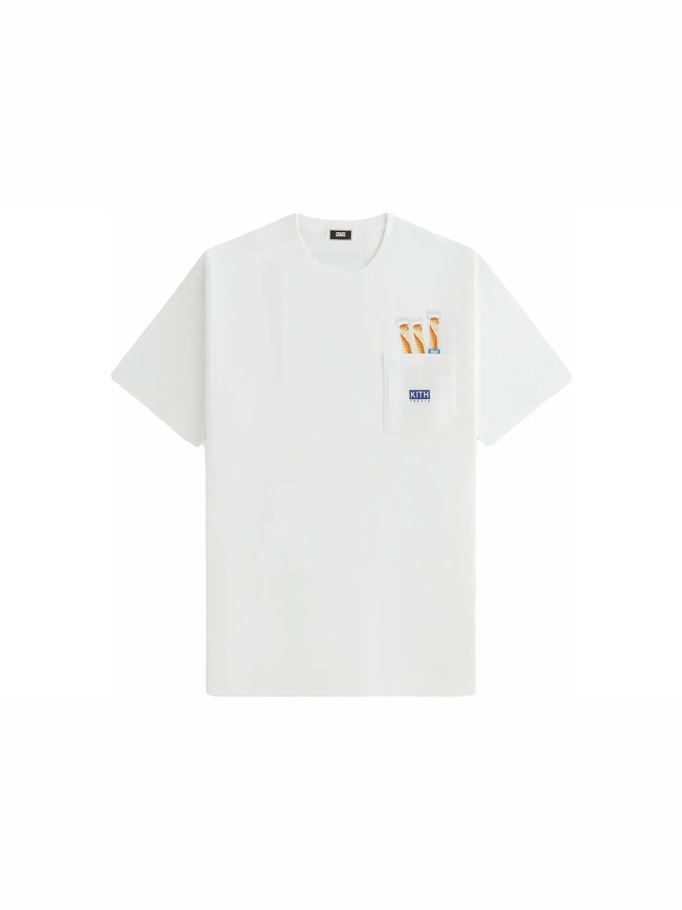 Мужская футболка хлопковая Kith Treats Yoku Moku Pocket Tee Kith — изображение 1 из 2, белый