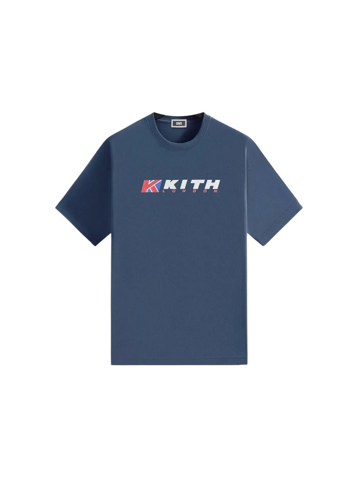 Мужская футболка с принтом Kith Union K Sport Logo Tee Kith — изображение 1 из 2, ночной