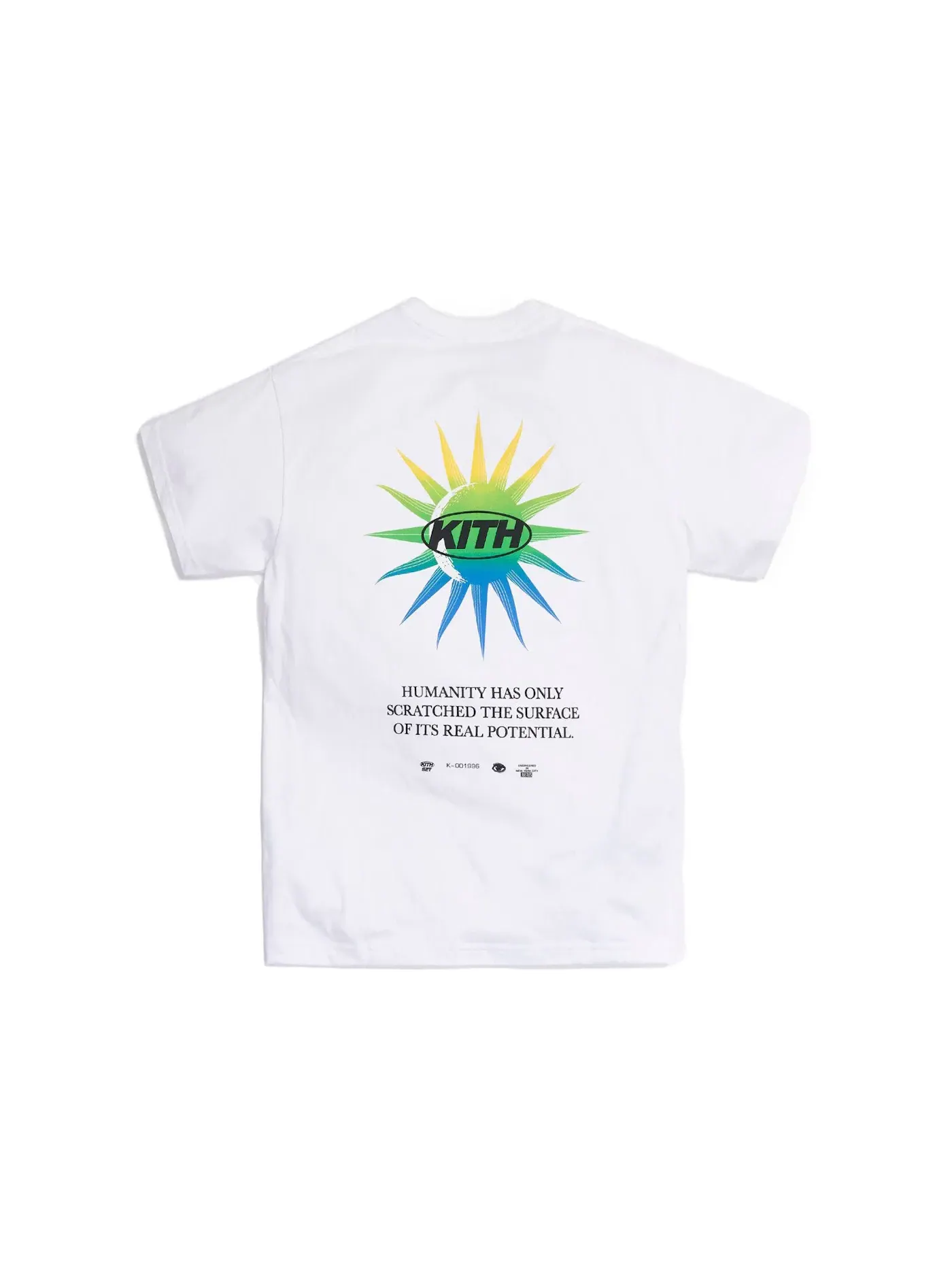 Мужская футболка с коротким рукавом Kith Tee — изображение 2 из 2, белый