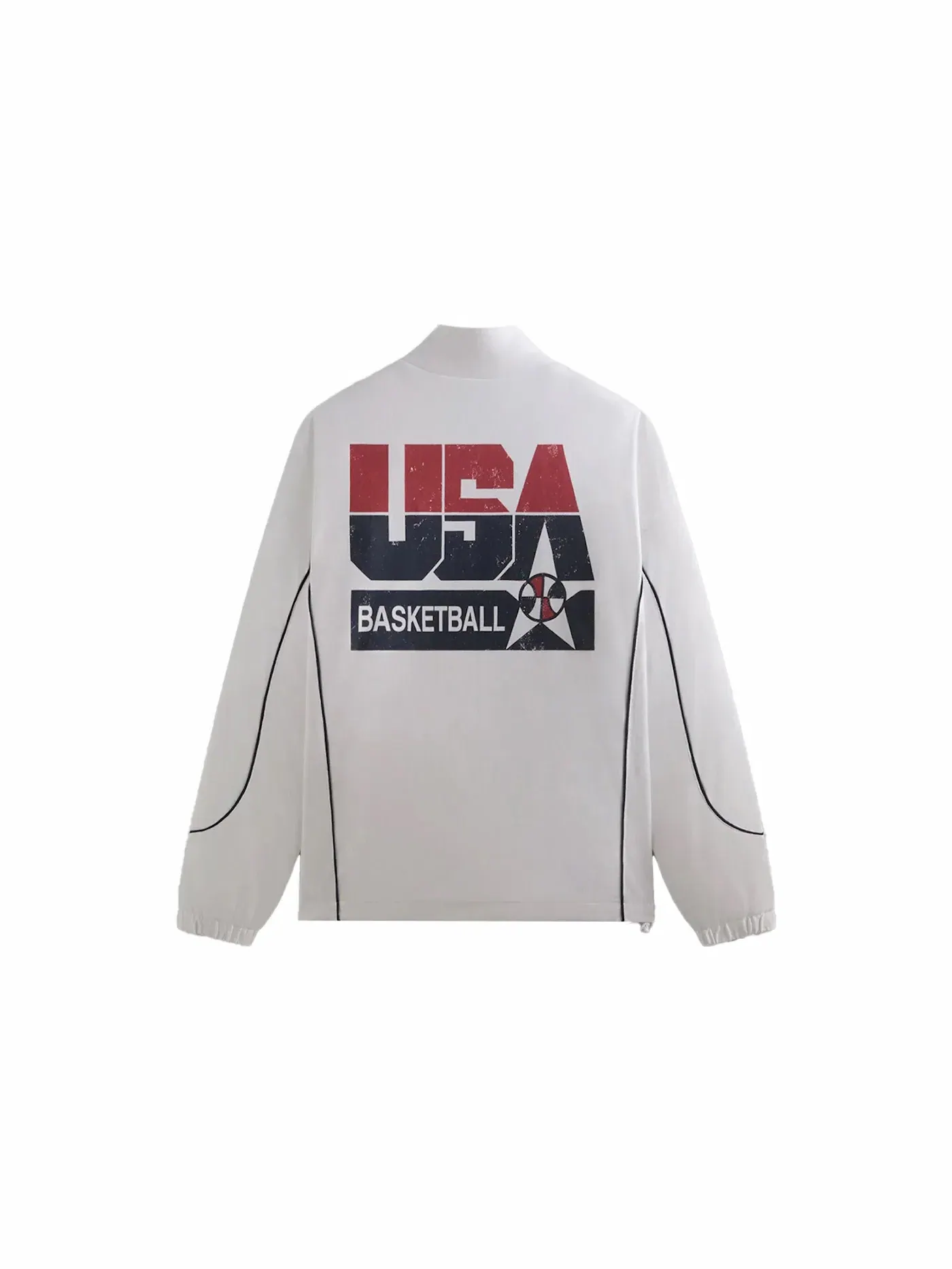 Мужская куртка-джерси Kith USA Basketball Logan Jacket — изображение 2 из 2, белый