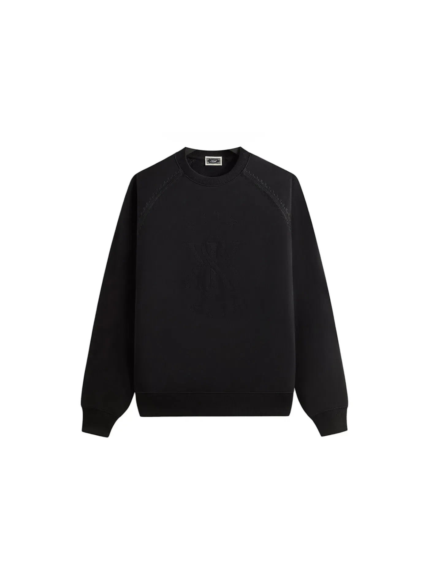 Мужской свитшот с длинным рукавом Crewneck Kith — изображение 1 из 2, черный