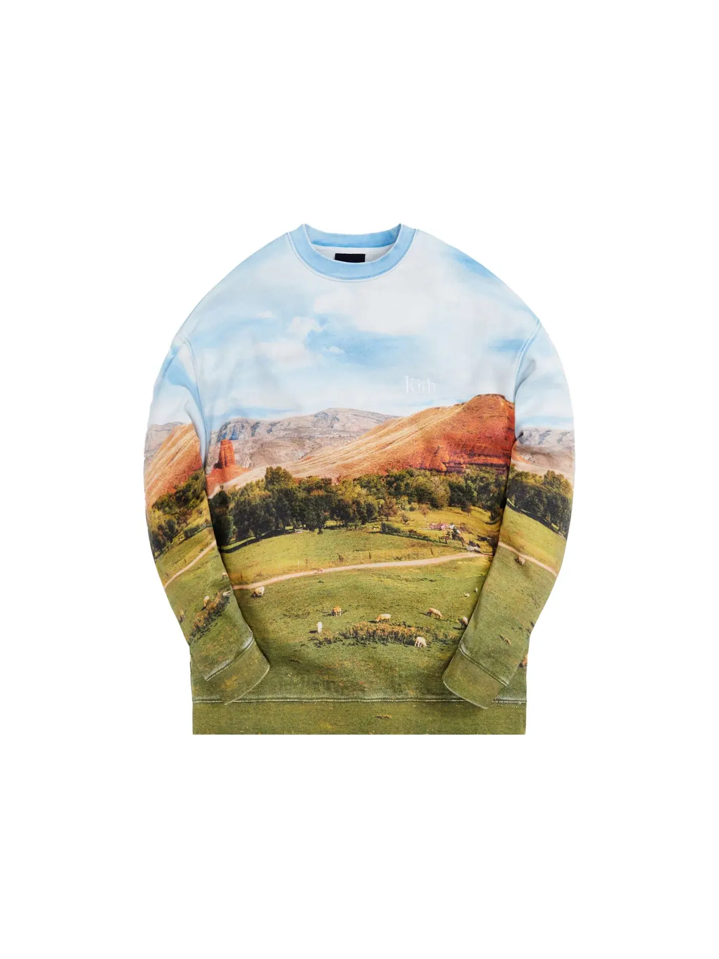 Мужской свитшот Kith Valley Crewneck — изображение 1 из 2, белый