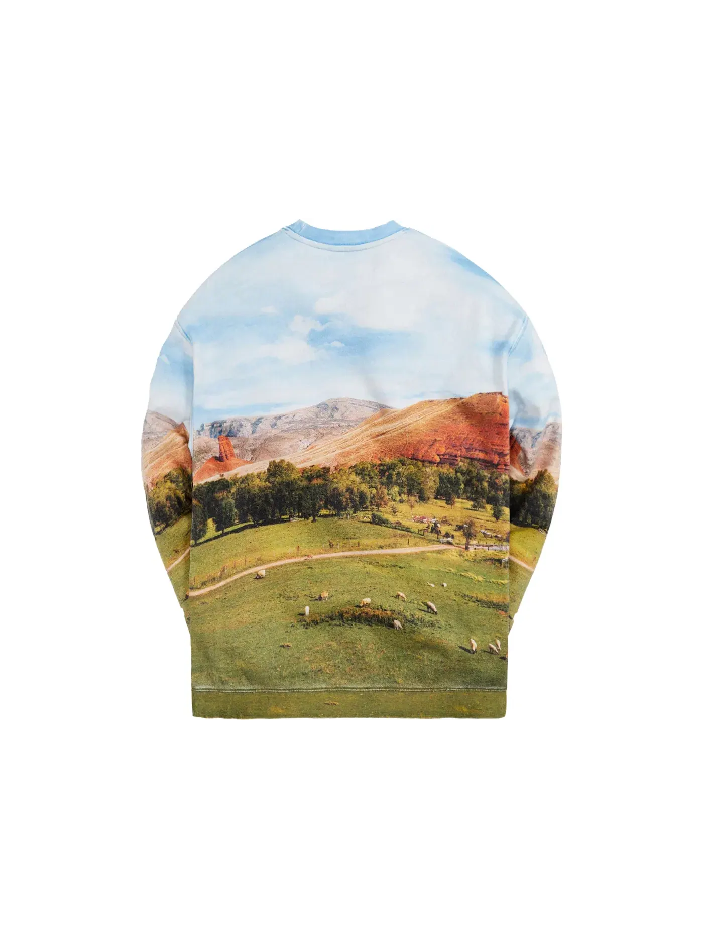 Мужской свитшот Kith Valley Crewneck — изображение 2 из 2, белый