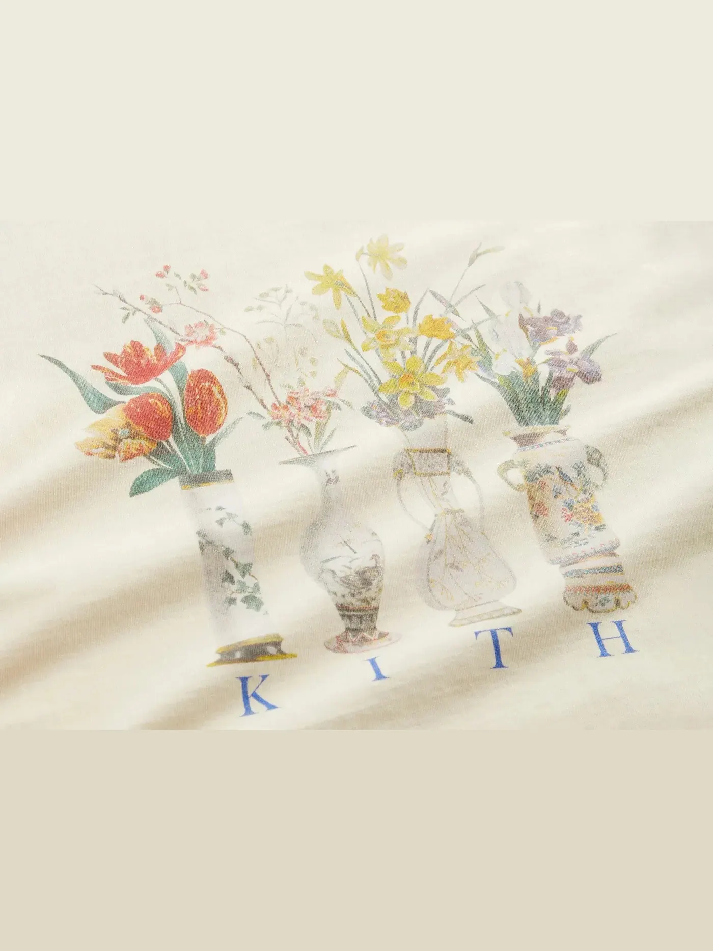 Мужская футболка с принтом Kith Tee, Sandrift — изображение 2 из 2