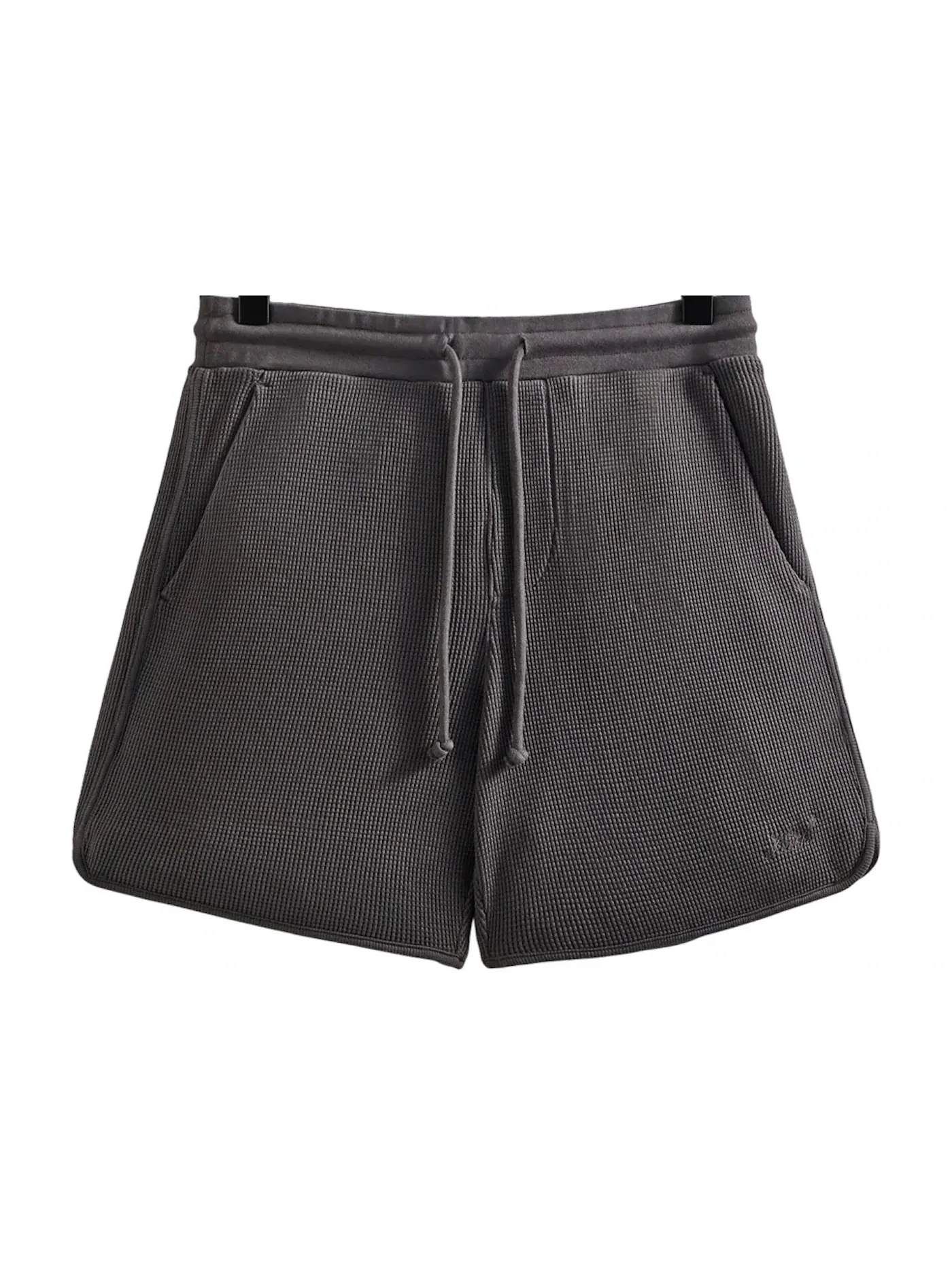 Мужские шорты с вафельным переплетением Kith Waffle Jordan Short — изображение 1 из 2, угольный
