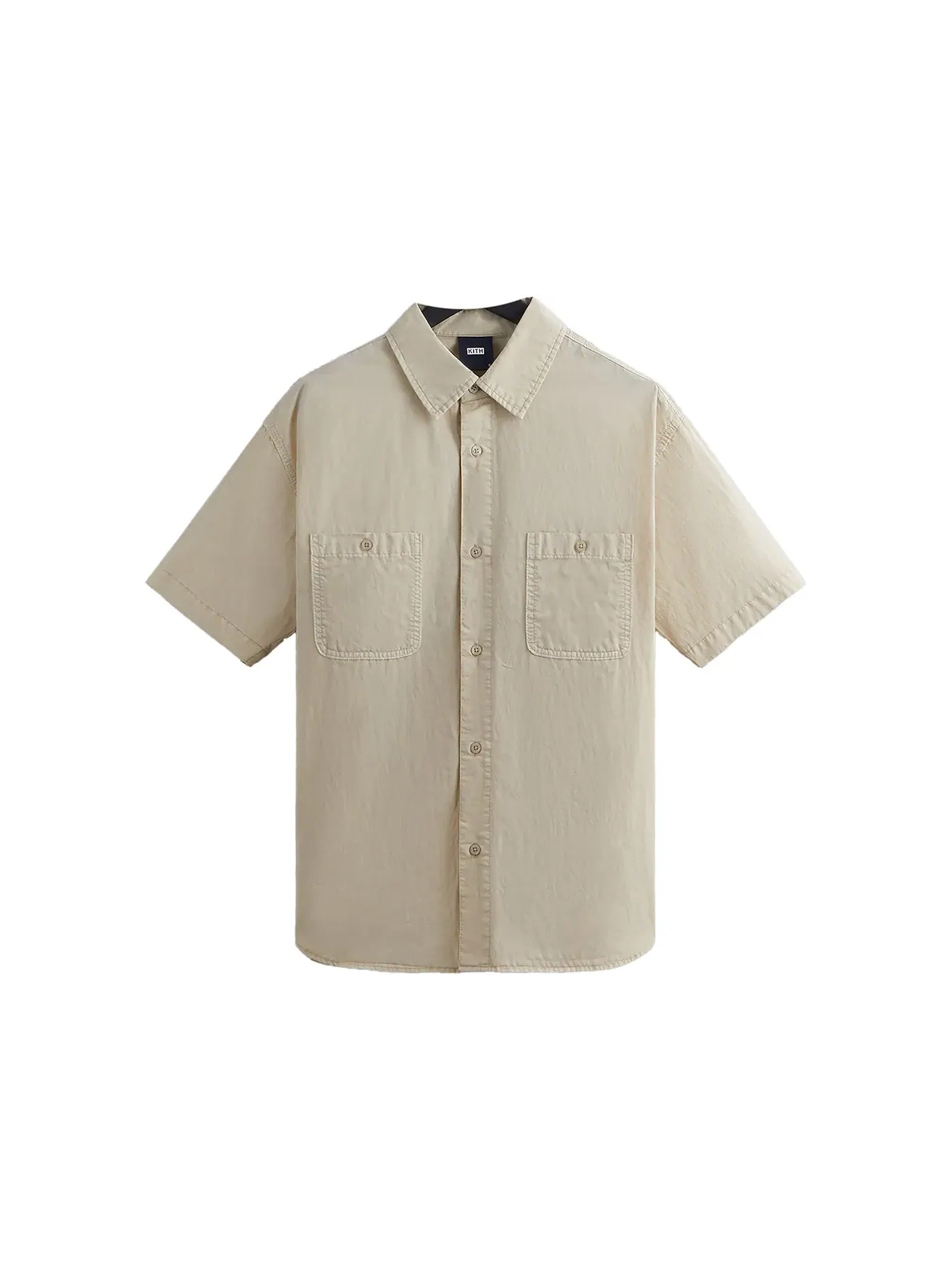 Мужская рубашка с нагрудными карманами Kith Washed Cotton Apollo Shirt, Oxide — изображение 1 из 1
